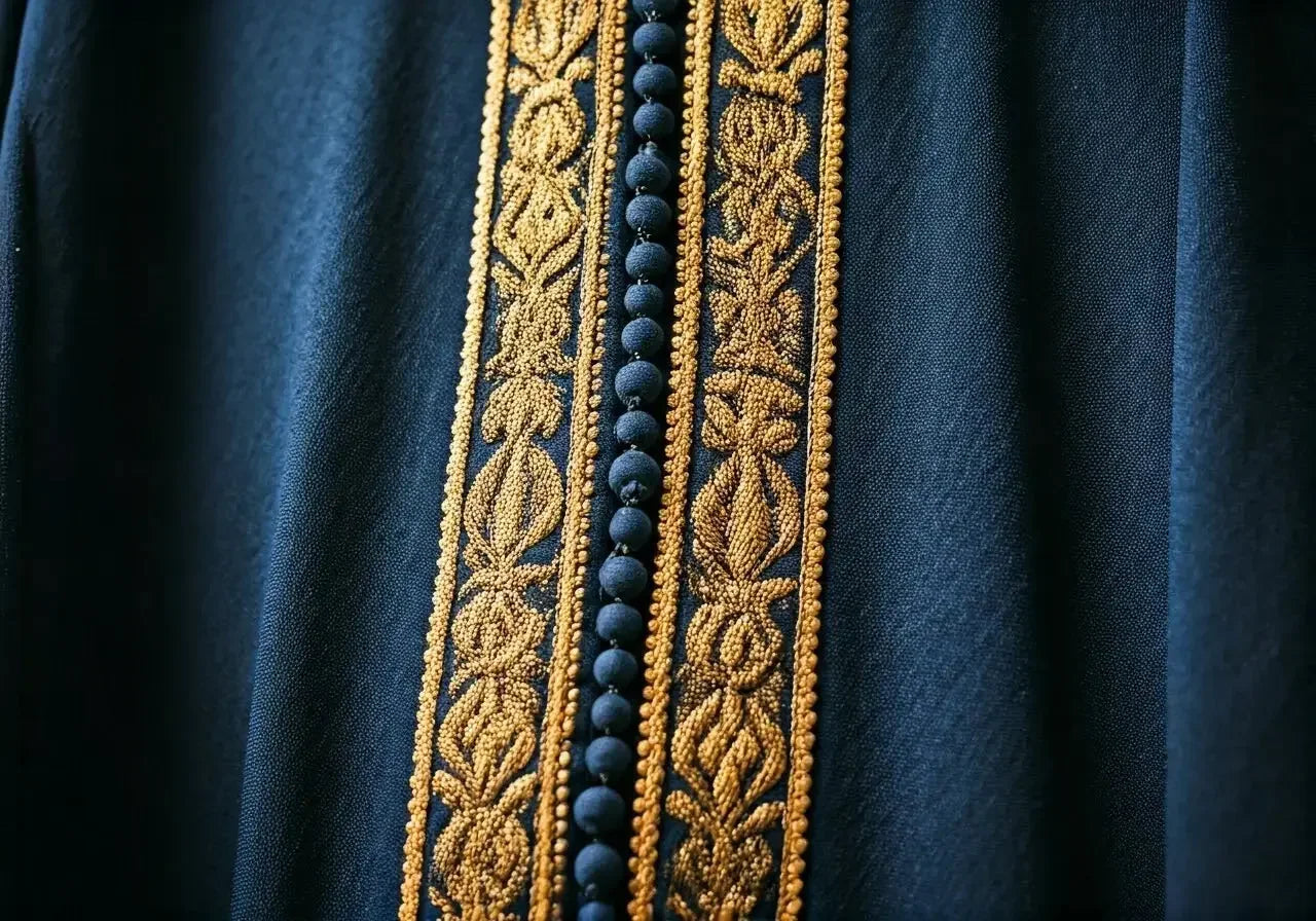 Blue-Thobe-A-Staple-in-Palestinian-Embroidery Palestinian Elegance