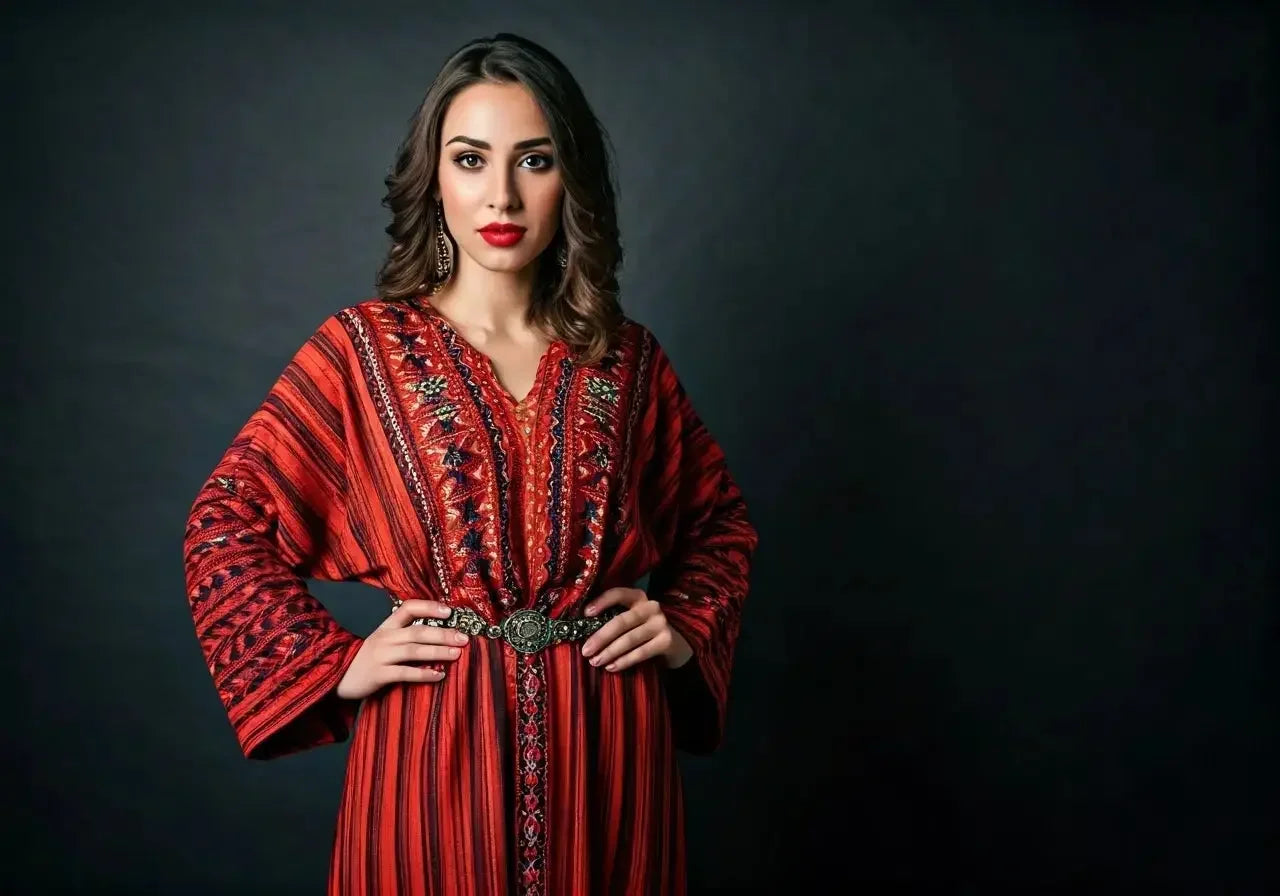 10-Ways-to-Wear-a-Jordan-Traditional-Dress-with-Modern-Flair Palestinian Elegance