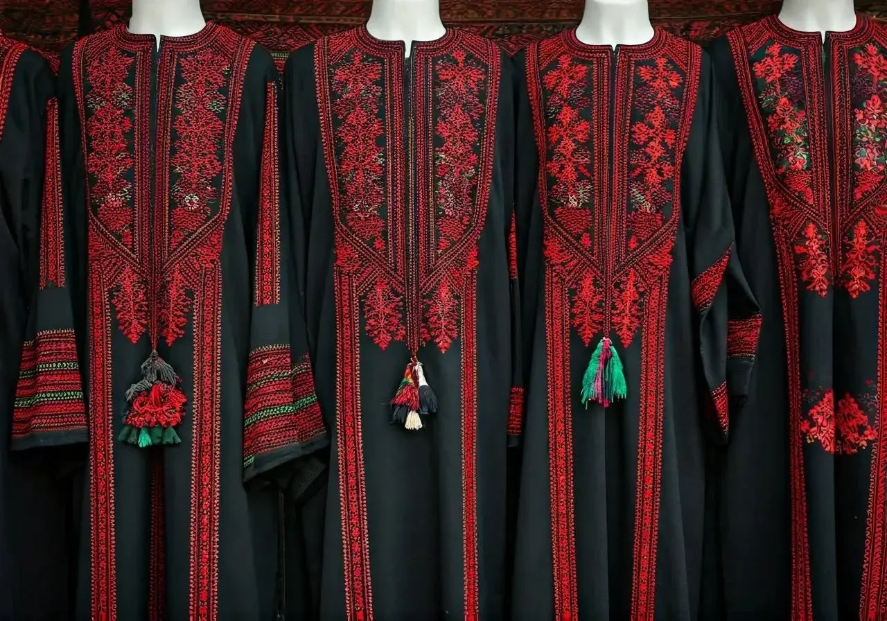 Preserving-Heritage-Through-Palestinian-Traditional-Costumes Palestinian Elegance