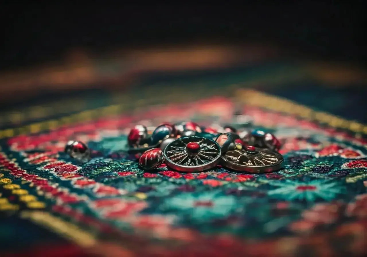 Exploring the Heritage: Wheel Pins and Their Role in Palestinian Embroidery in Los Angeles - Palestinian Elegance