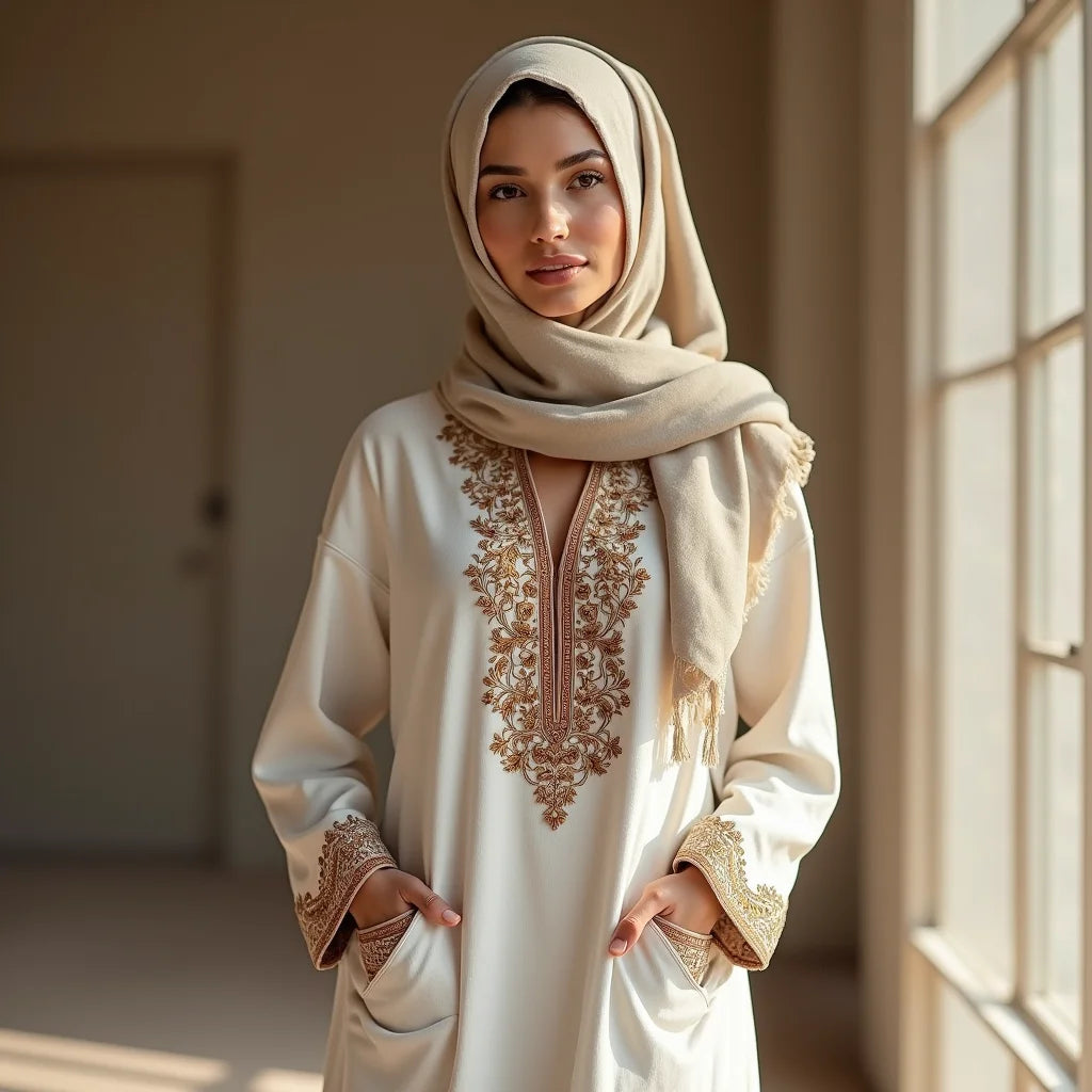 Heritage Embroidered Abayas - Heritage Embroidered Abayas A Timeless Craft Guide for Women
