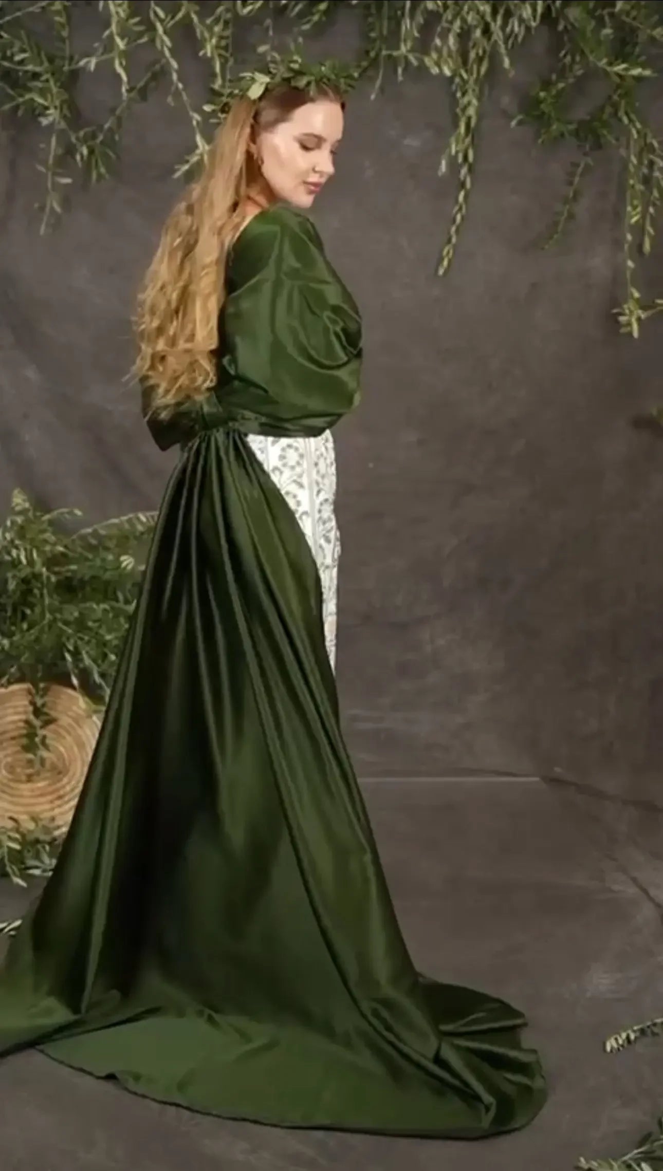 Embroidered Bebiona Dress - Elegant Floral Design for Women Palestinian Elegance