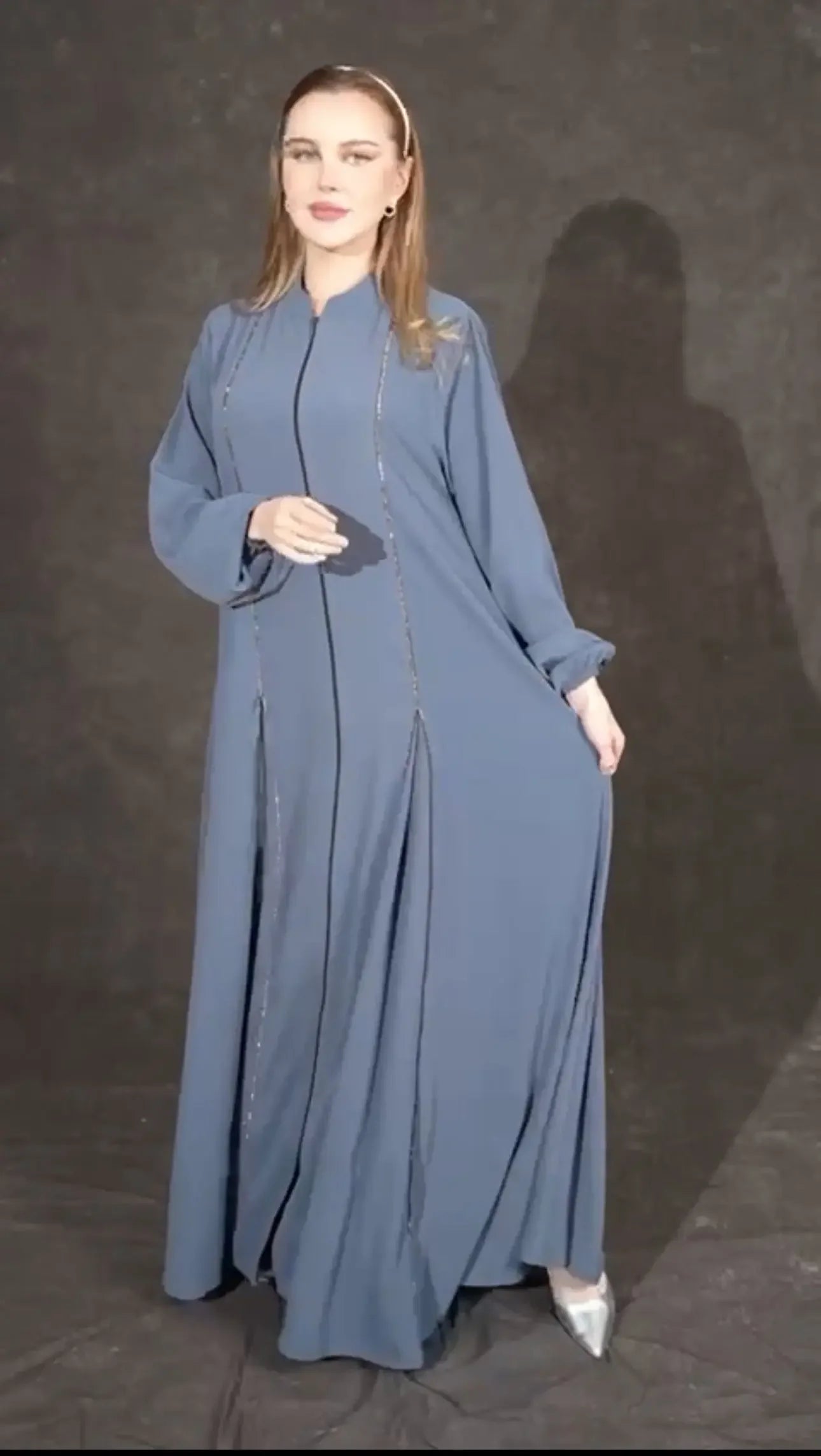 Maxi Yurio Abaya: Traditional Modesty Meets Modern Style - Palestinian Elegance