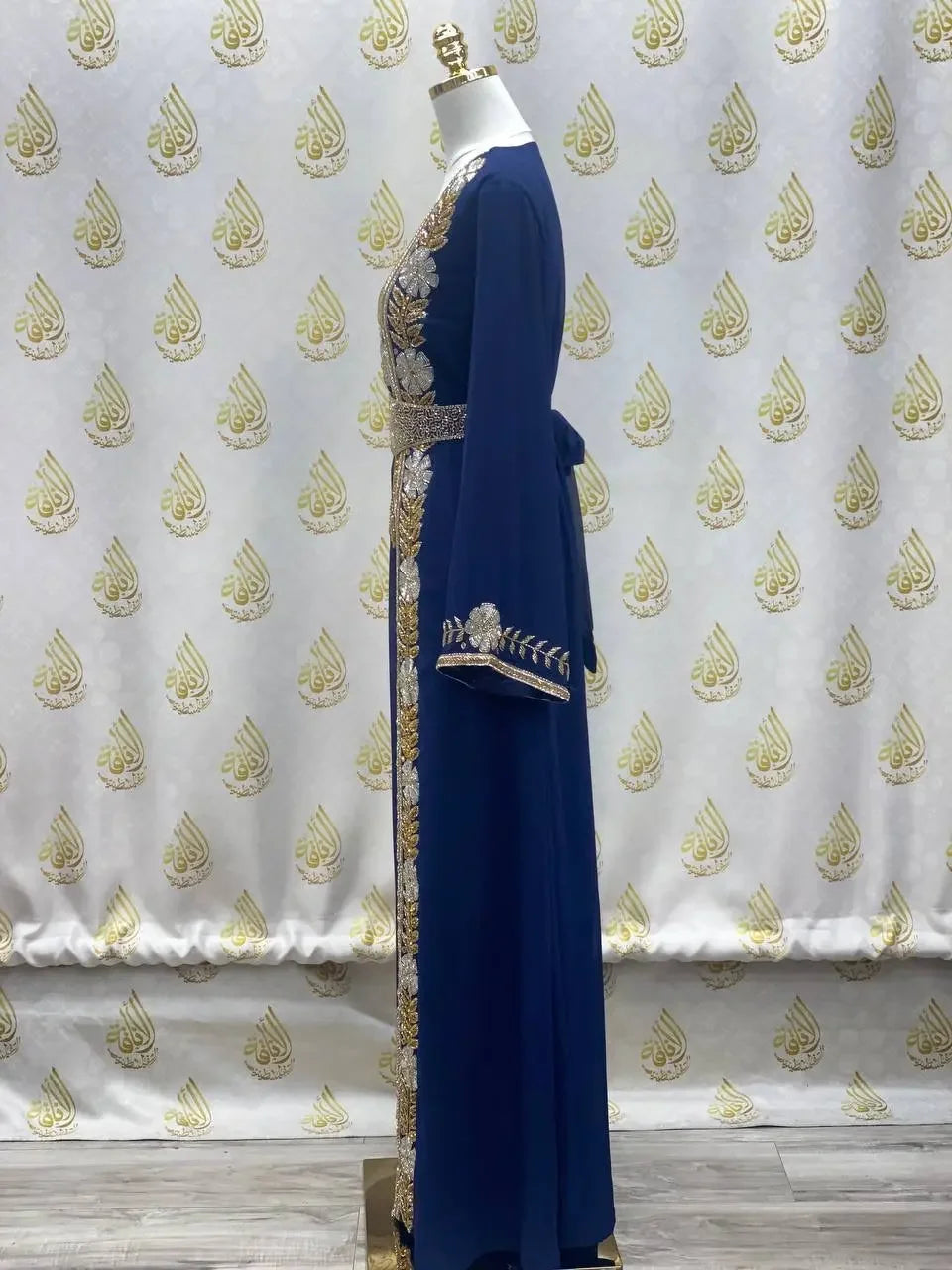 Rawand Hand Made Beads Kaftan: Elegance and Heirloom Quality Palestinian Elegance