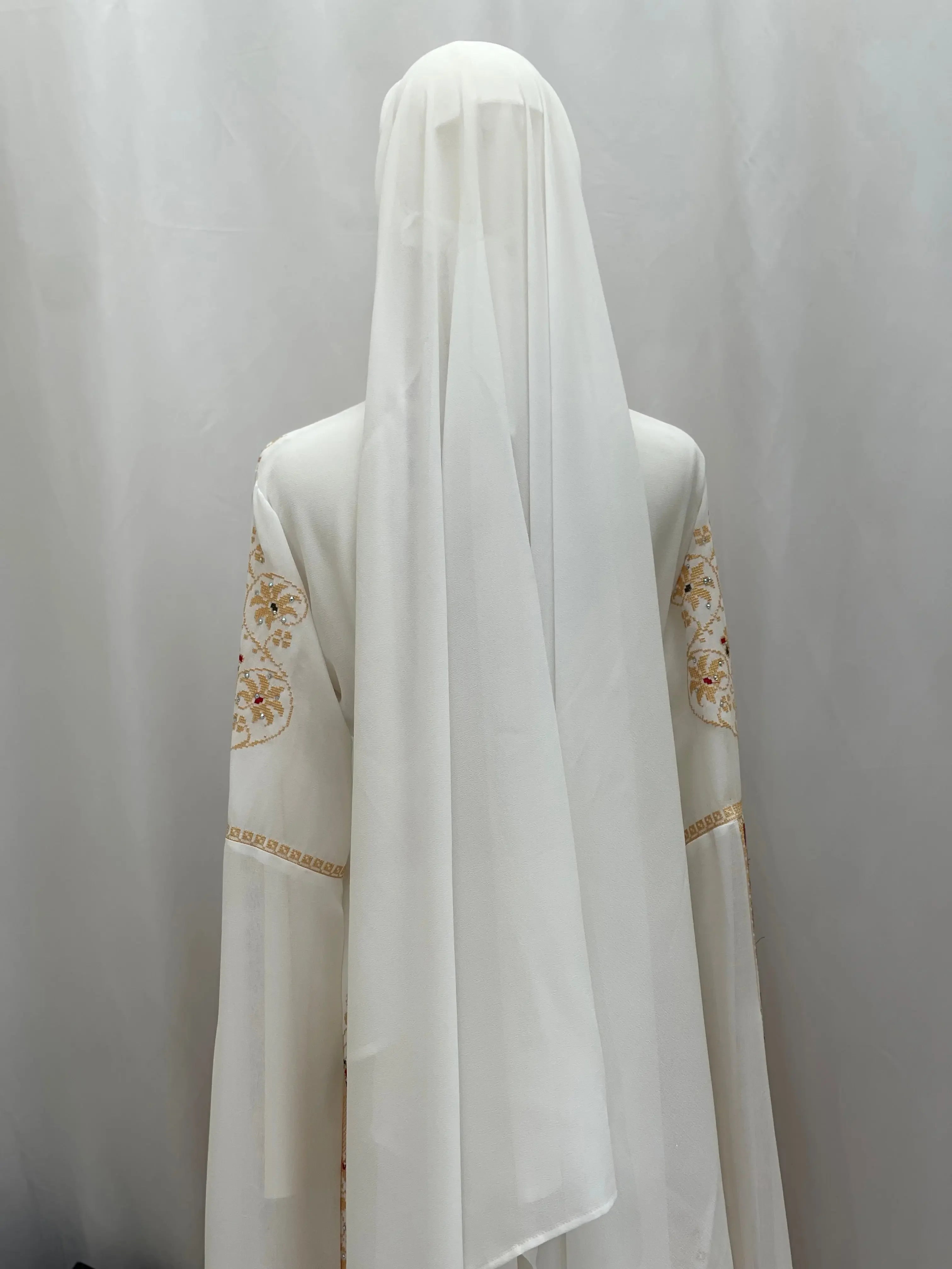 Embroidered Kaftan Palestinian Elegance
