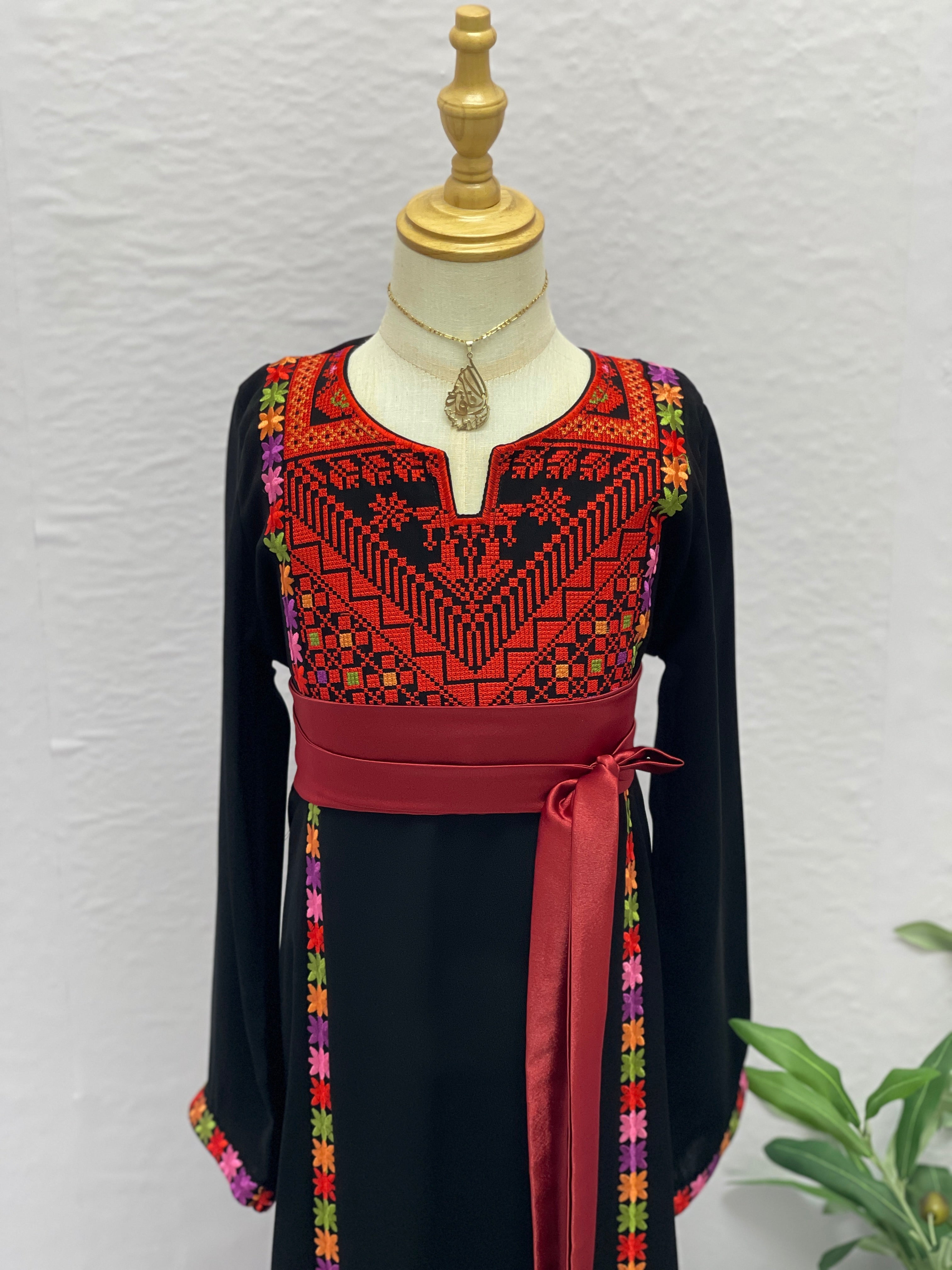 Little Heritage Bloom Dress – Timeless Cultural Kids Wear