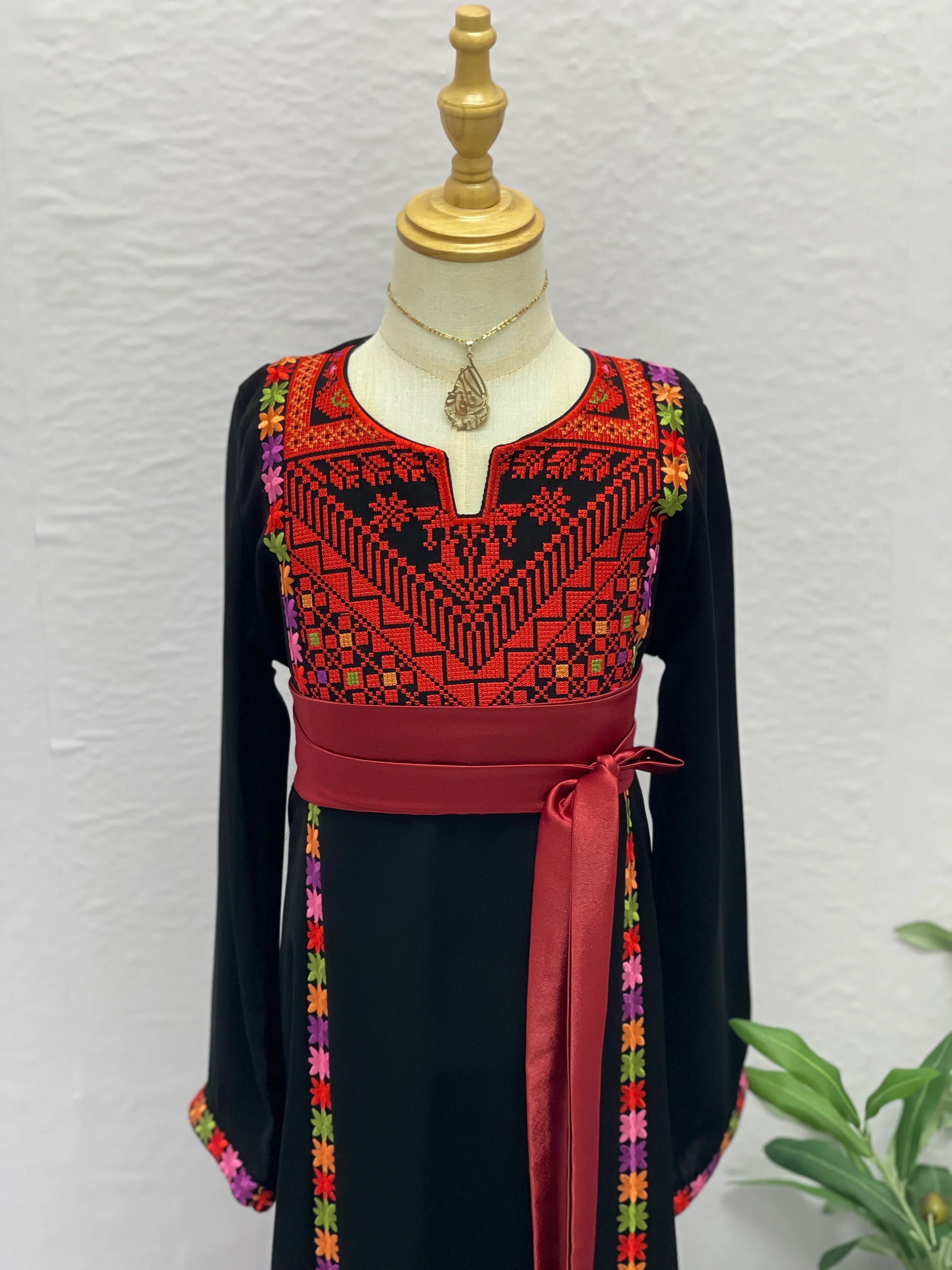 Little Heritage Bloom Dress – Timeless Cultural Kids Wear