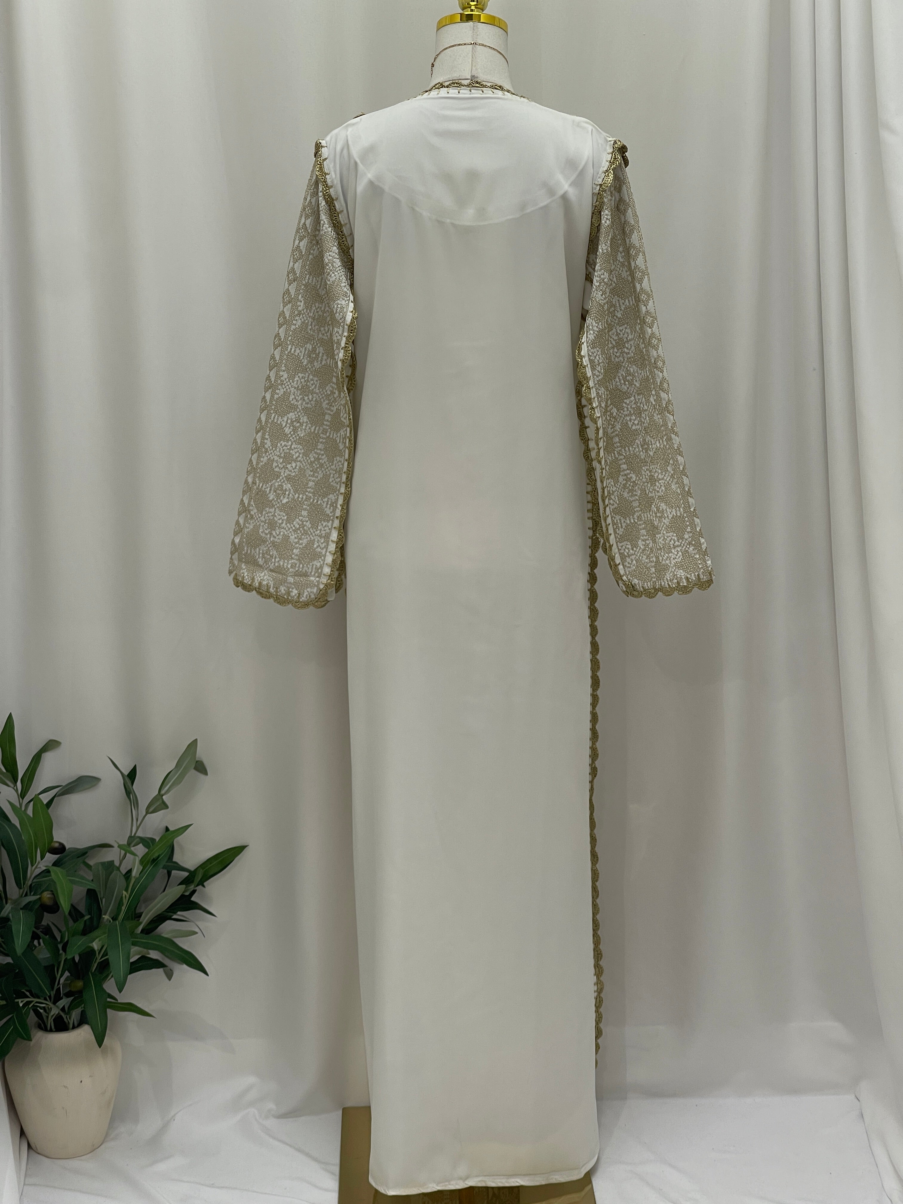 Heritage Threads Embroidered Abaya