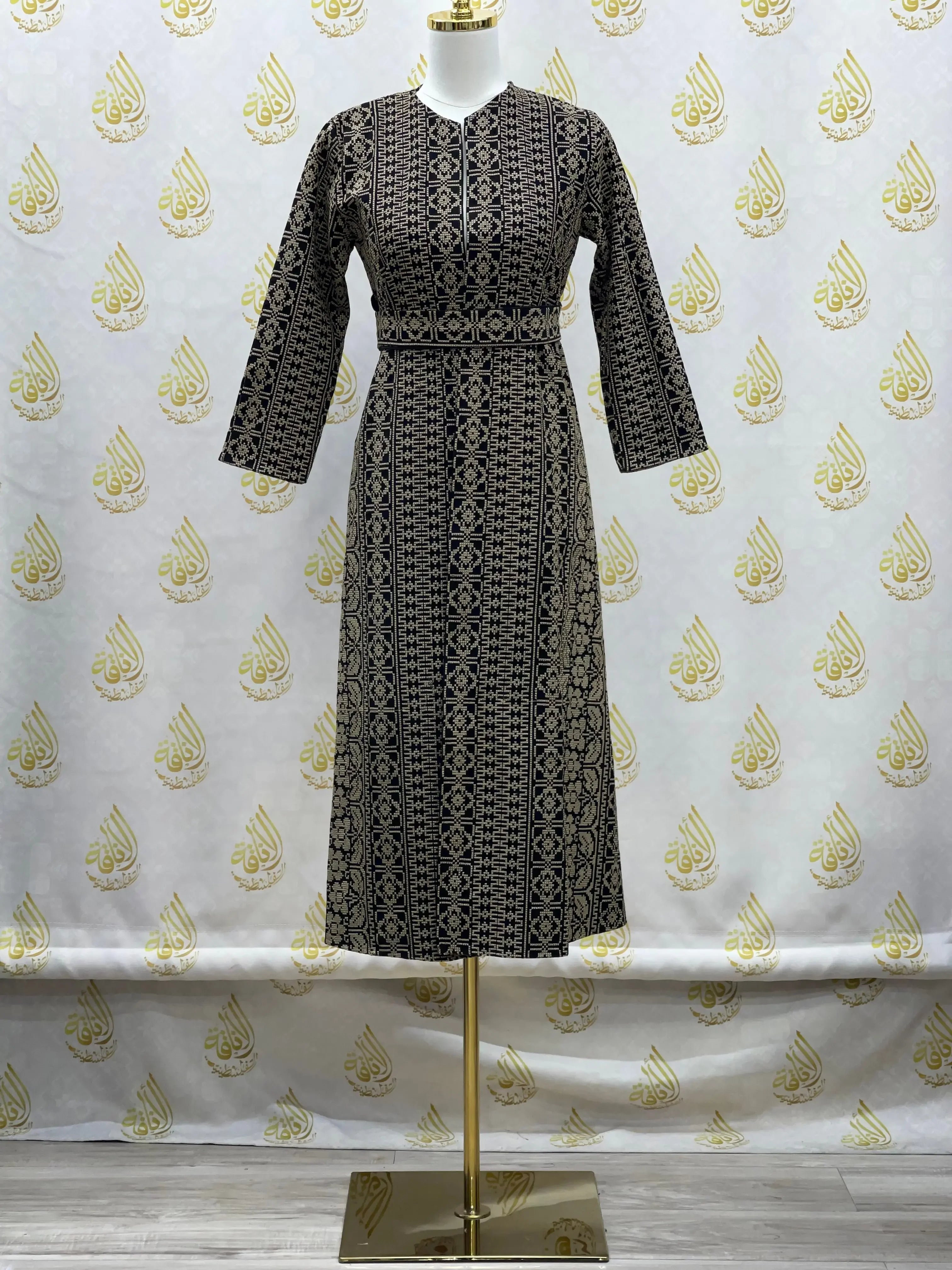 Long Embroidered Cardigan for Kids and Teens: Elegance and Comfort Palestinian Elegance