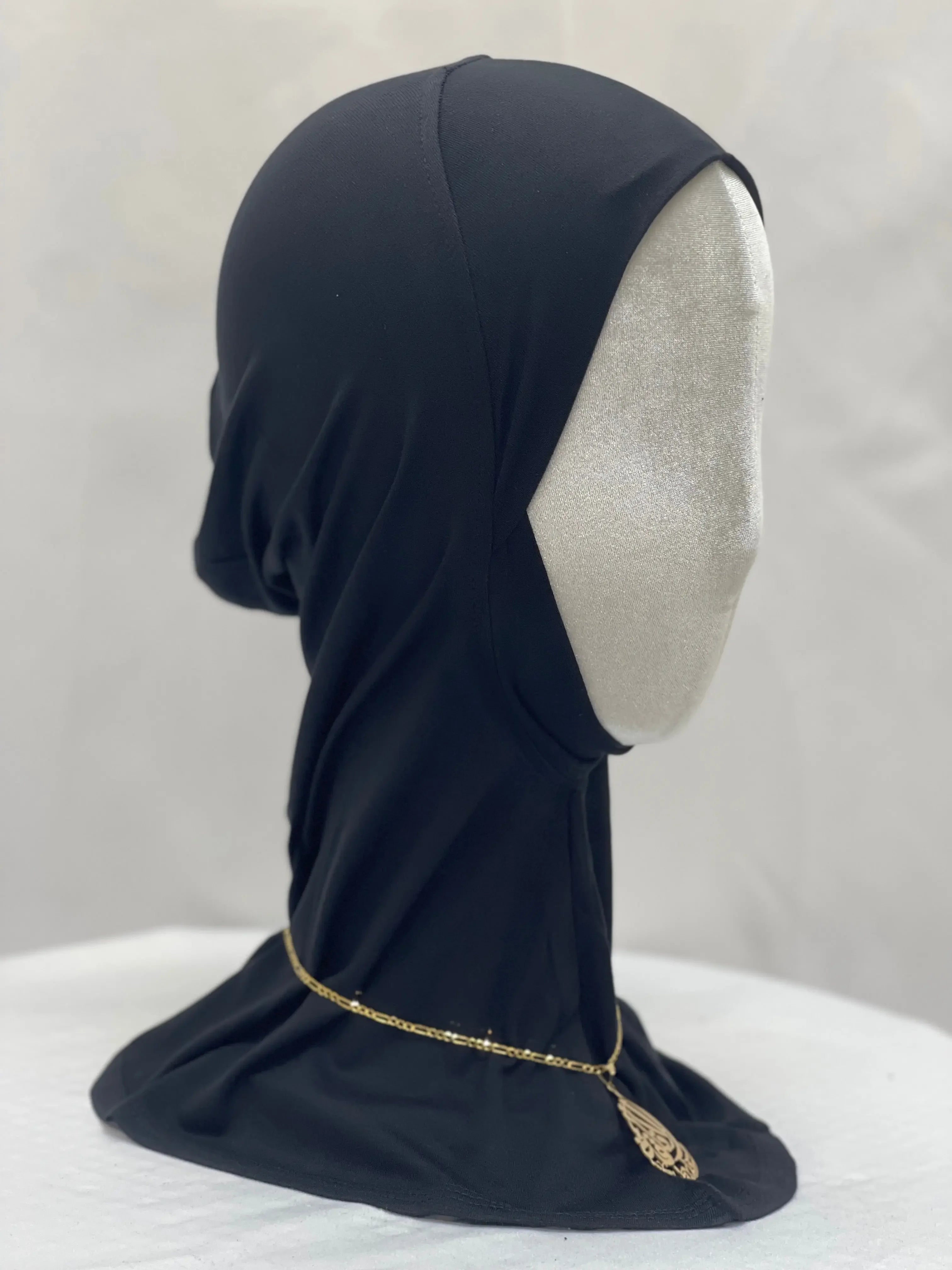 Effortless Style: One Piece Ninja Cotton Hijab Palestinian Elegance