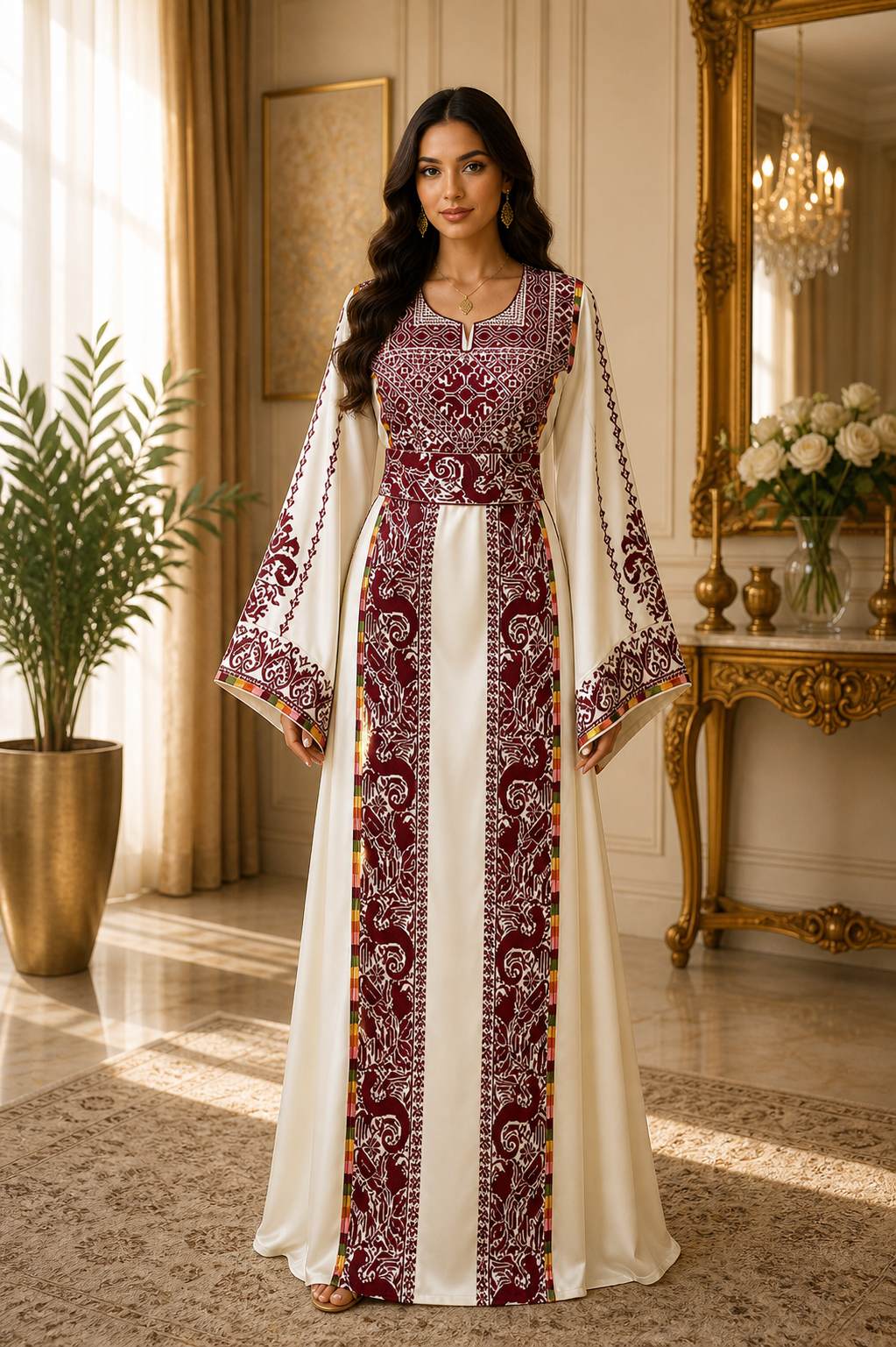 Dragon Heritage Embroidered Thobe