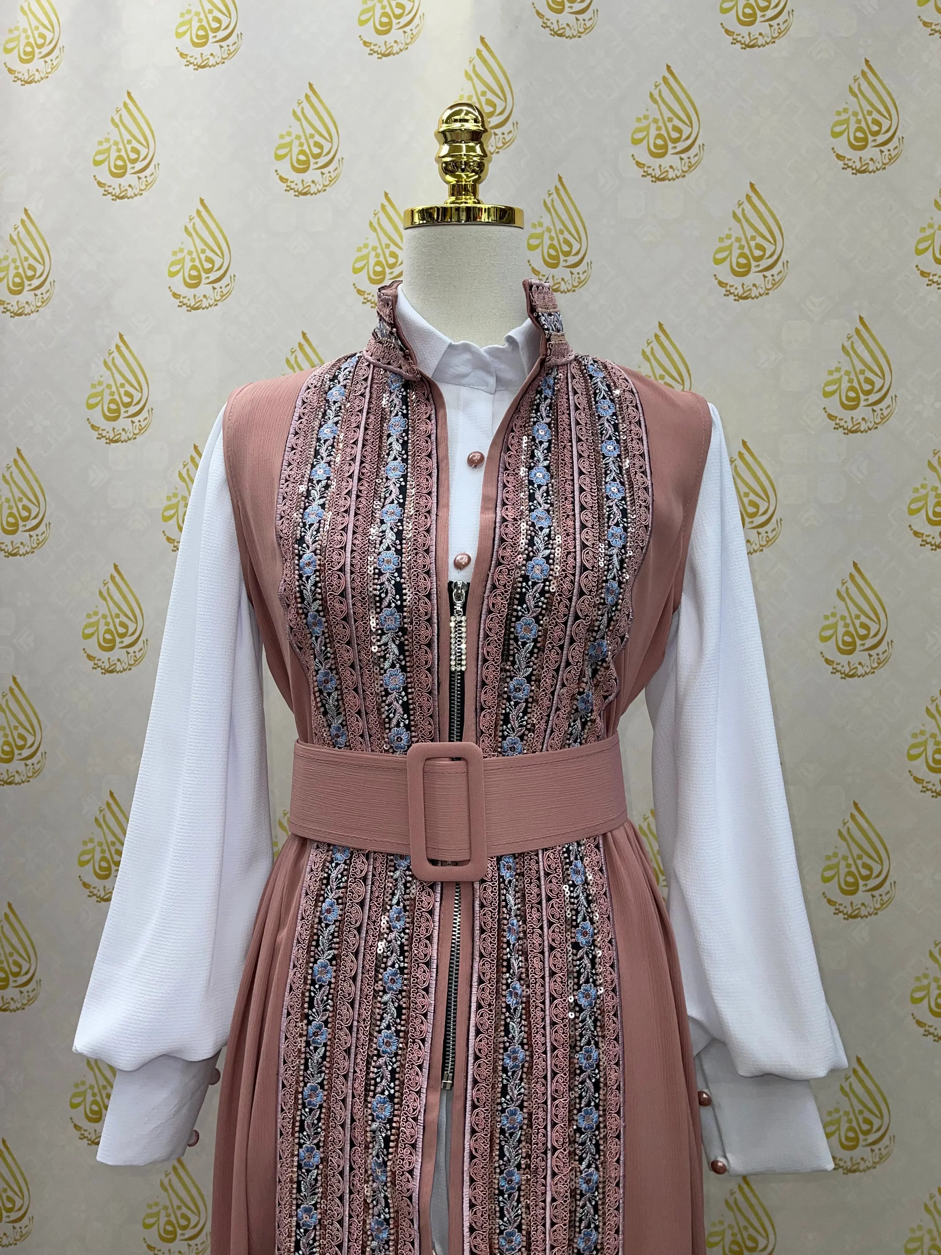 Vest Maxi Dress: Versatile Style and Effortless Elegance Palestinian Elegance