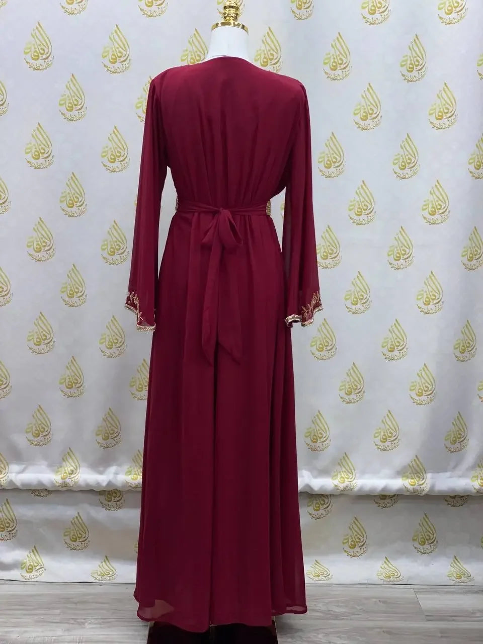 Rawand Hand Made Beads Kaftan: Elegance and Heirloom Quality Palestinian Elegance