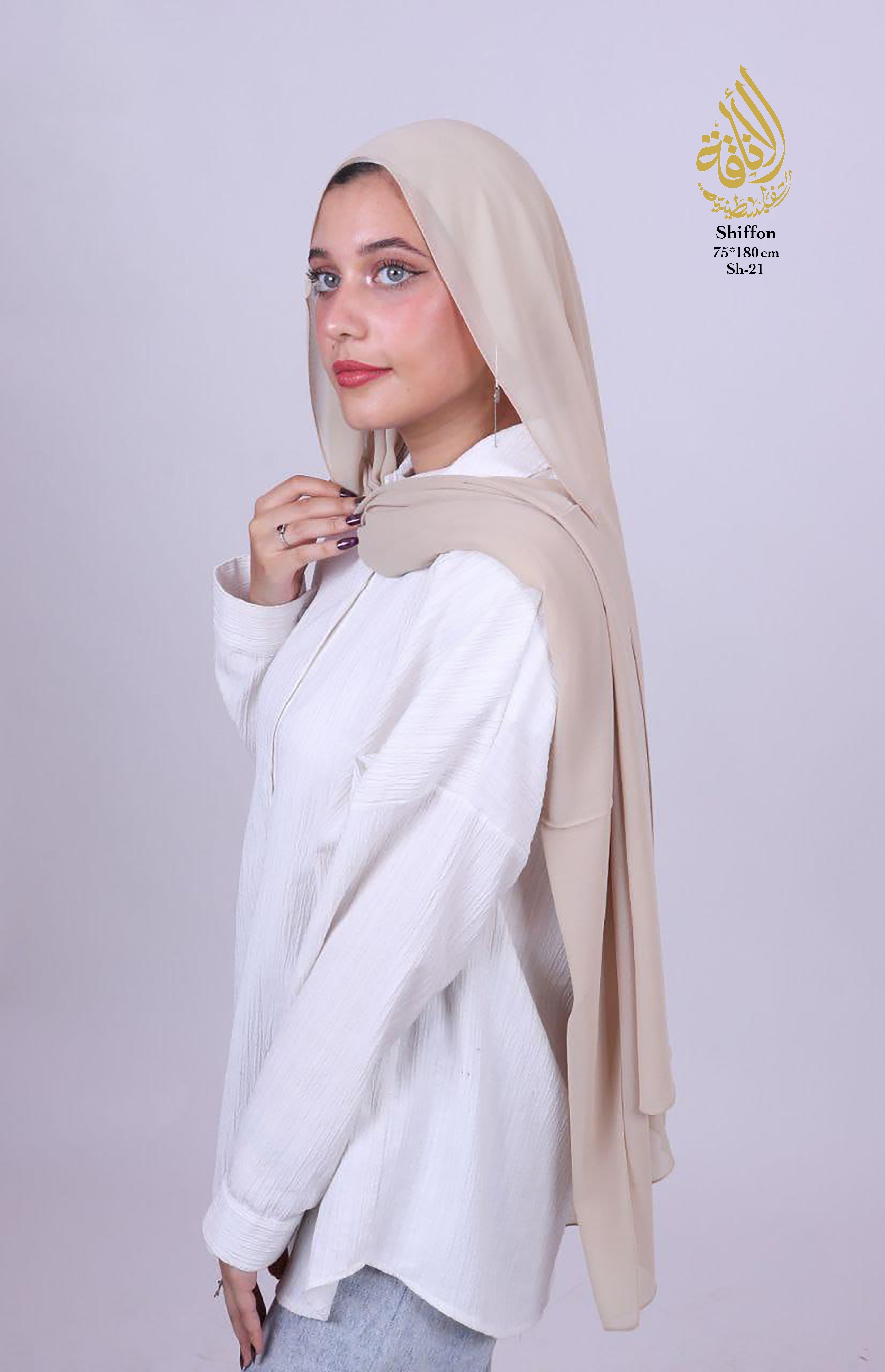 Soft Flow Chiffon Hijab – Premium Flowing Modest Fashion