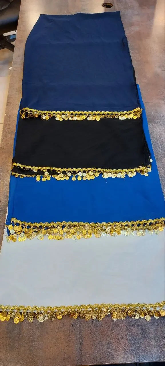 Khirka Shal with Gold Coins: Luxurious Elegance and Unique Style Palestinian Elegance