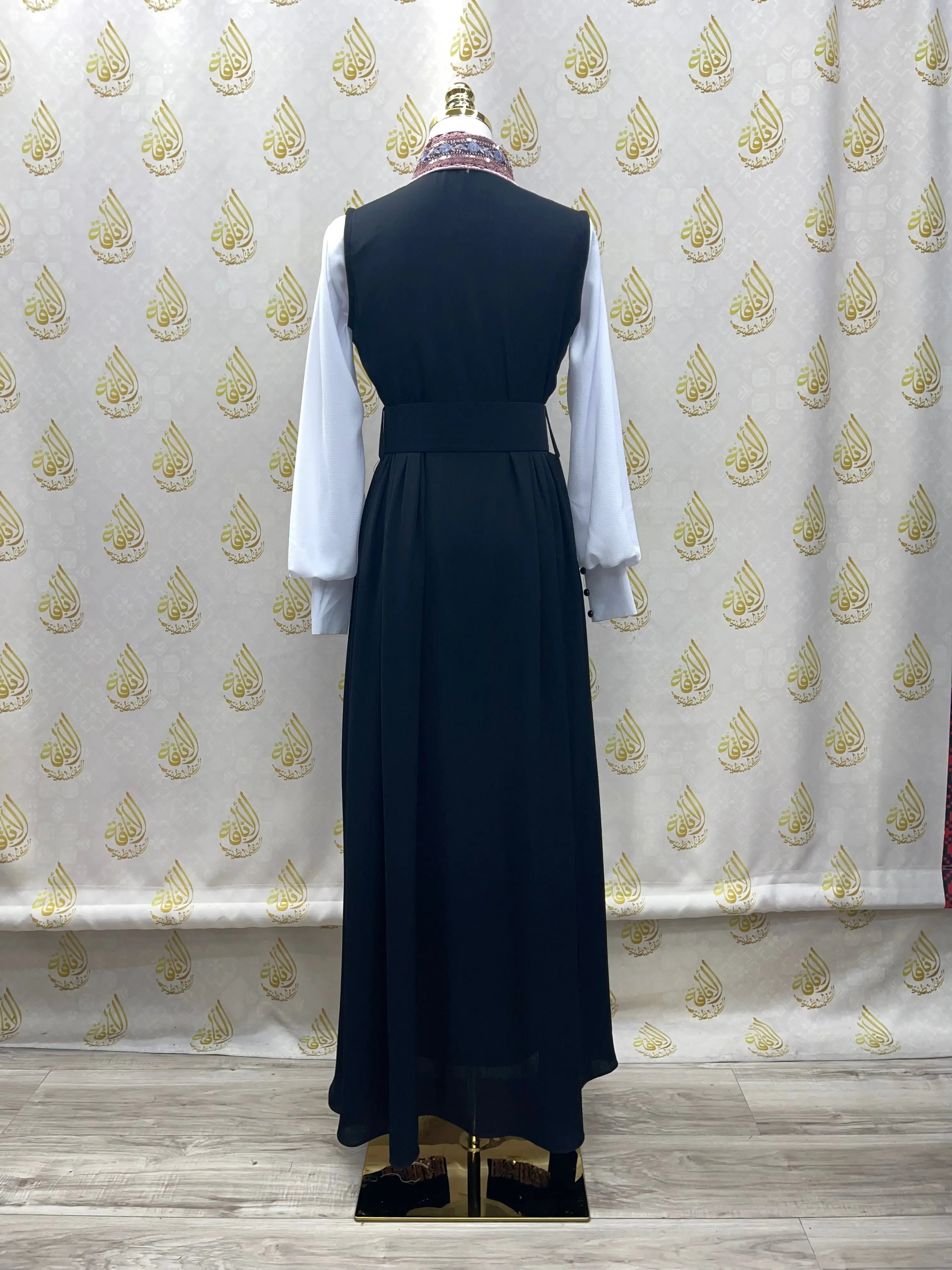 Vest Maxi Dress: Versatile Style and Effortless Elegance Palestinian Elegance