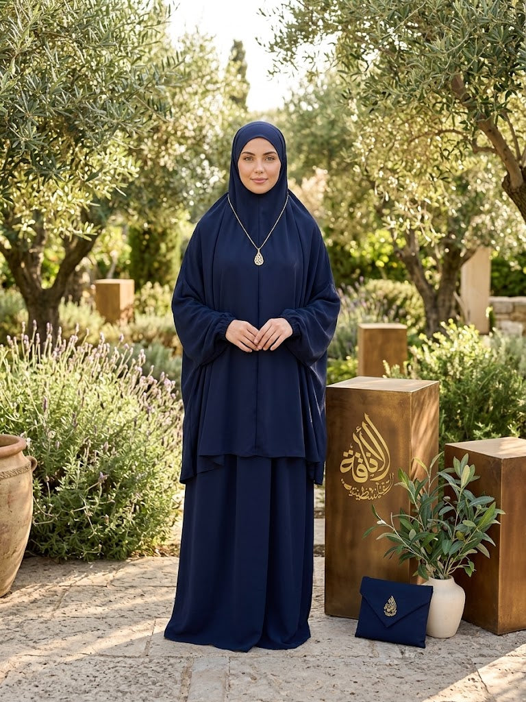 Two-Piece Portable Prayer Set for Comfort and Convenience