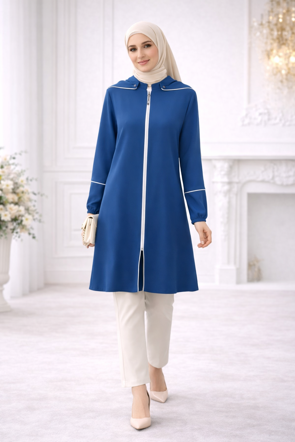 Iman Hooded Long Tunic: Comfort Meets Chic Style