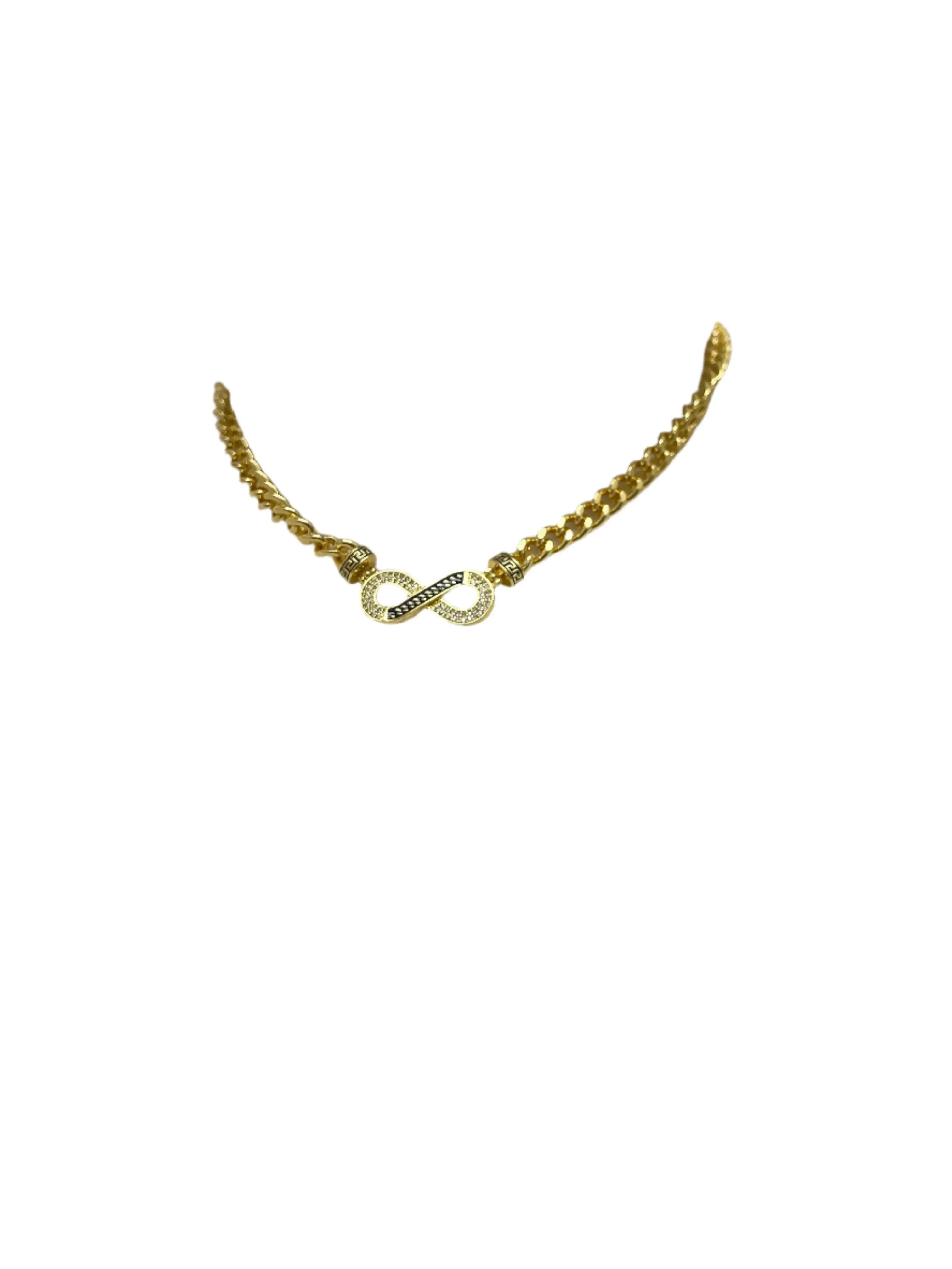 Luxurious Elegance: Fefe Plated Gold Necklace Palestinian Elegance