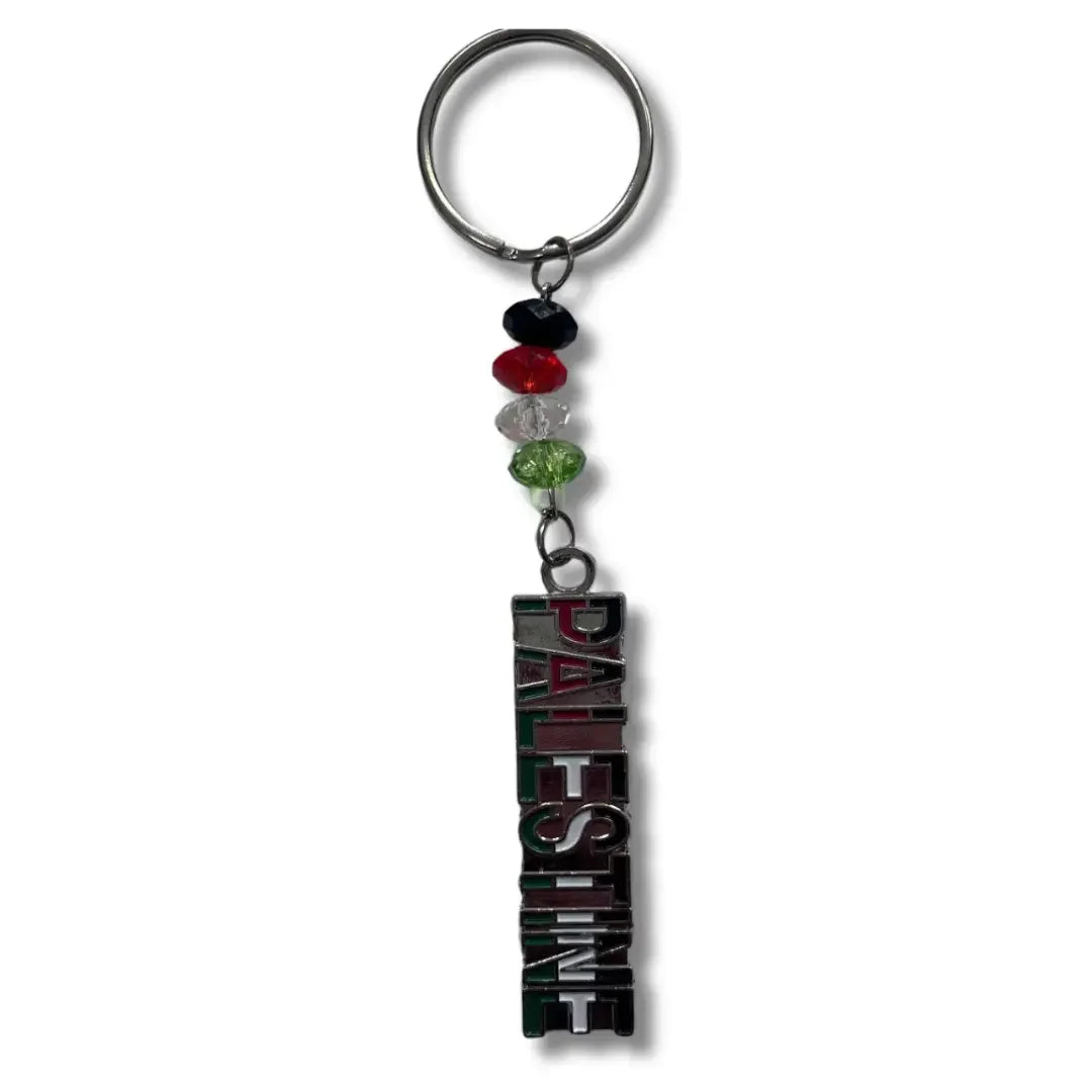 Palestine Keychain Accessory – Handmade Cultural Elegance Palestinian Elegance