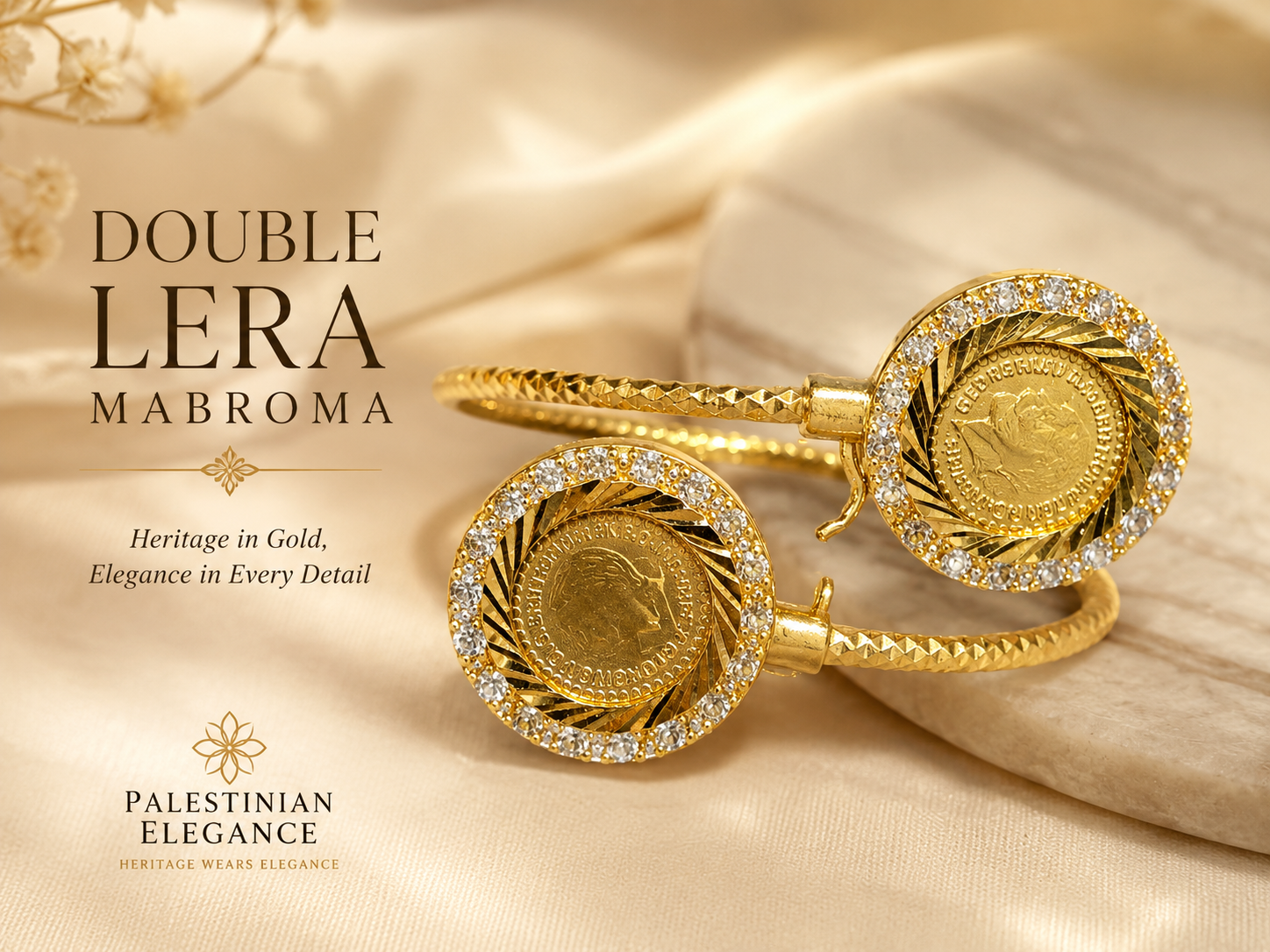 Lera Mabroma Rhinestone Bracelet