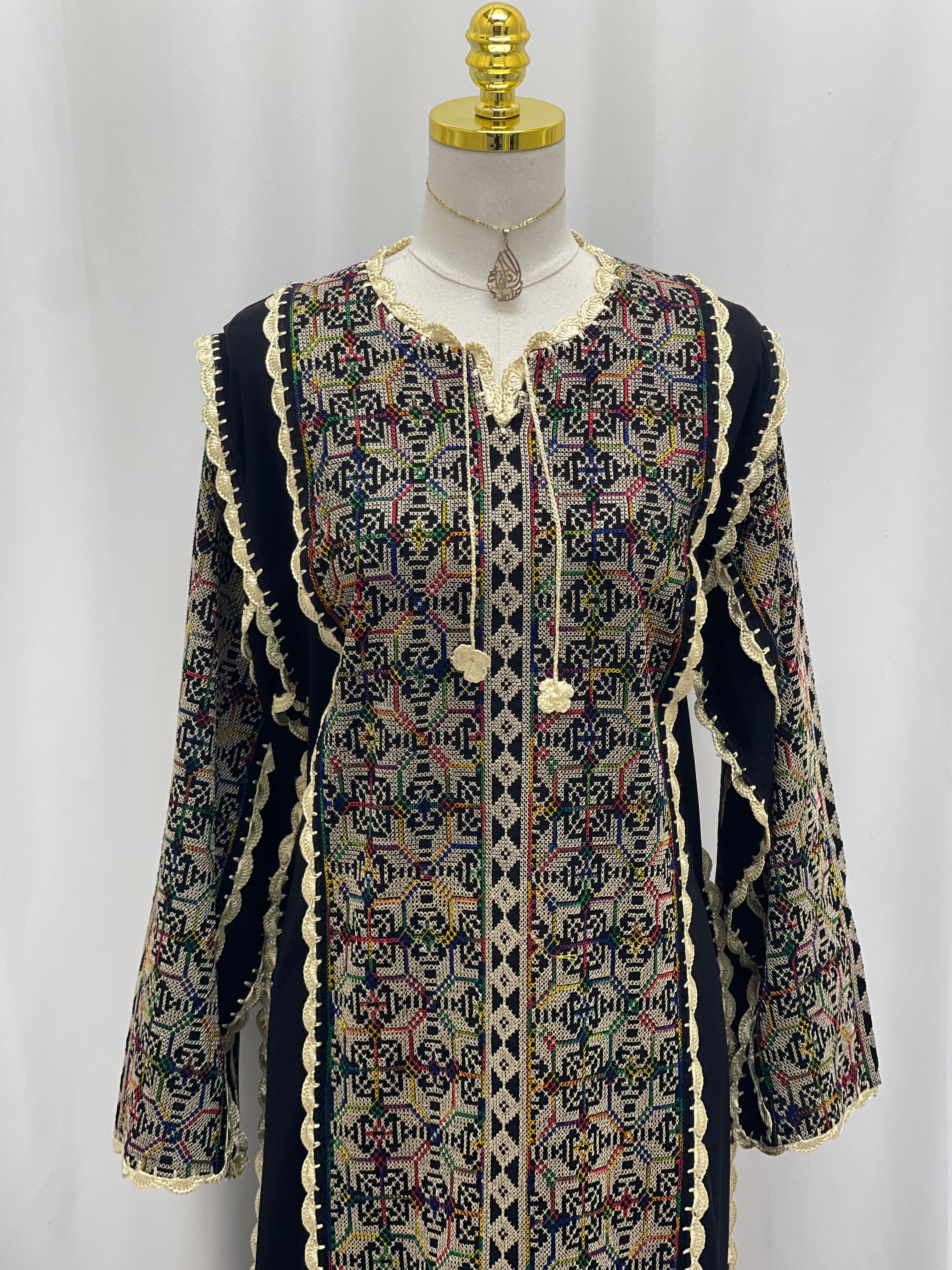 Heritage Threads Embroidered Abaya