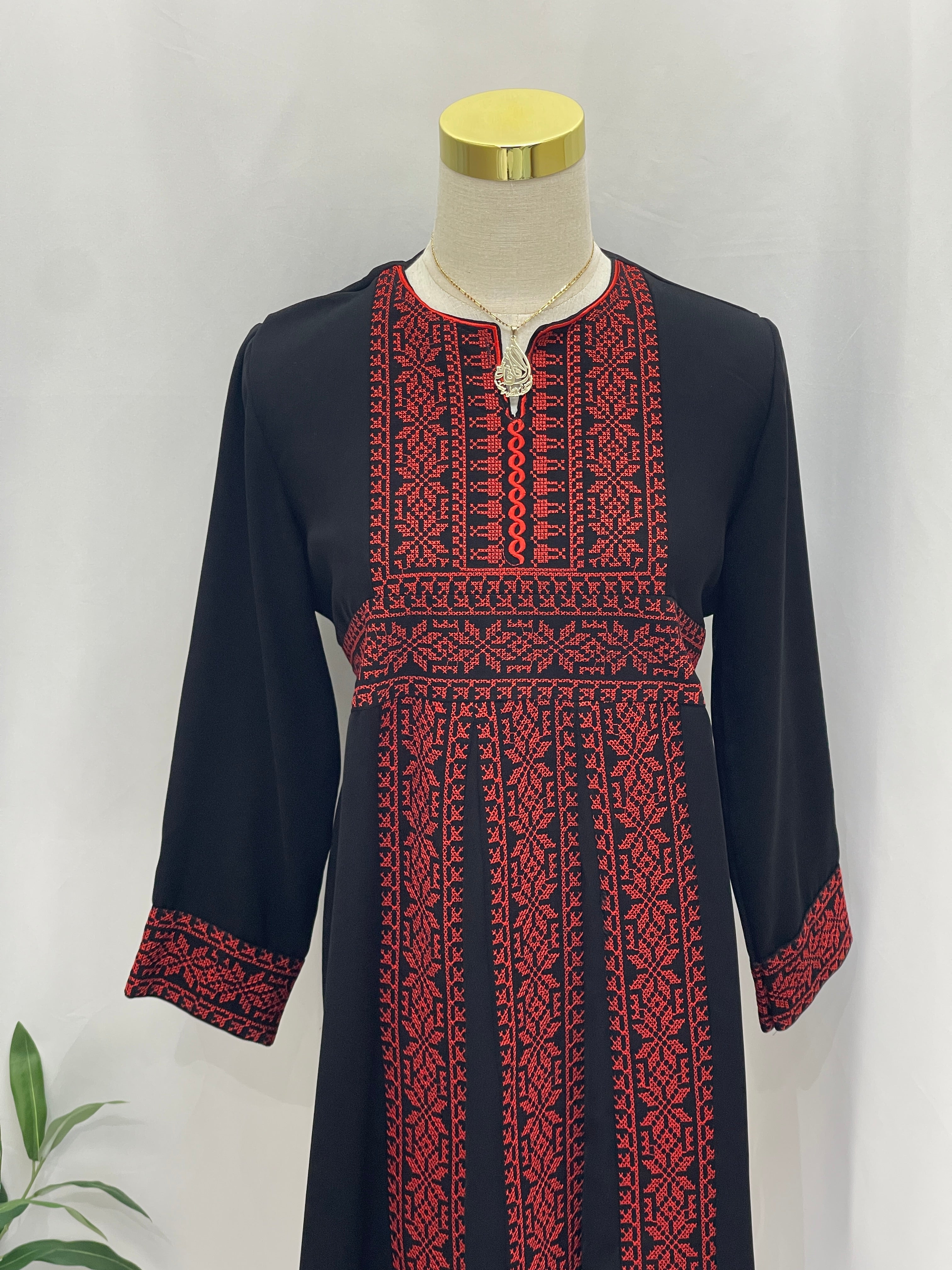 Little Layali Heritage Thobe - Palestinian Elegance