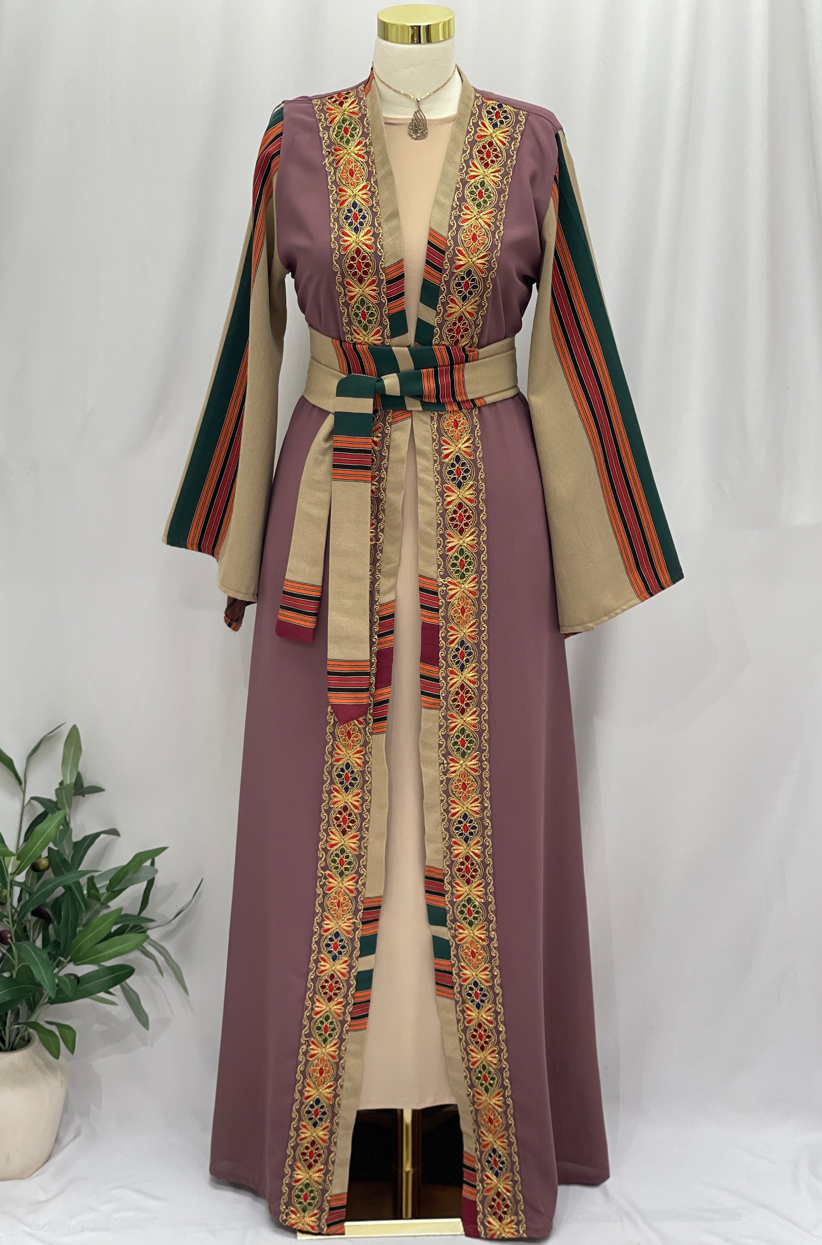 Al-Majdal Embroidered Cardigan