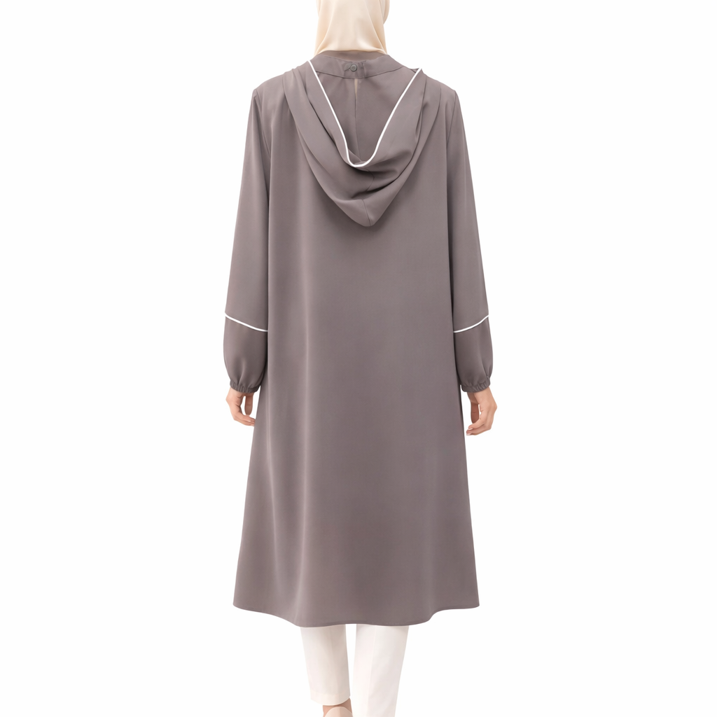 Iman Hooded Long Tunic: Comfort Meets Chic Style