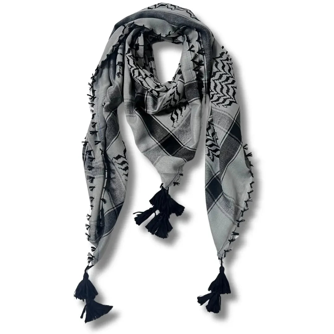 Colorful Kuffiyehs: Cultural Heritage and Versatile Style Palestinian Elegance