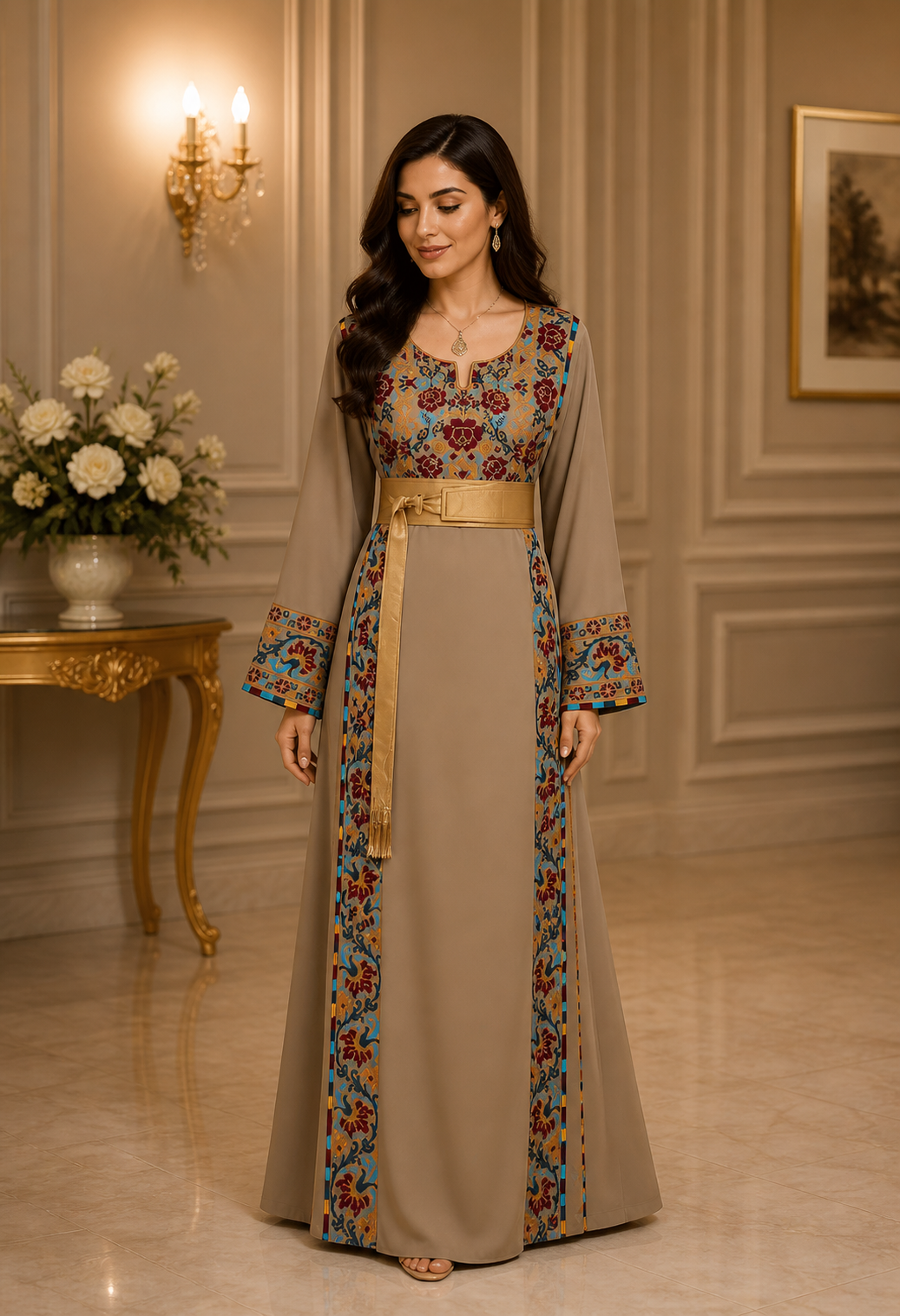 Sumrat Al-Rouh Embroidered Thobe