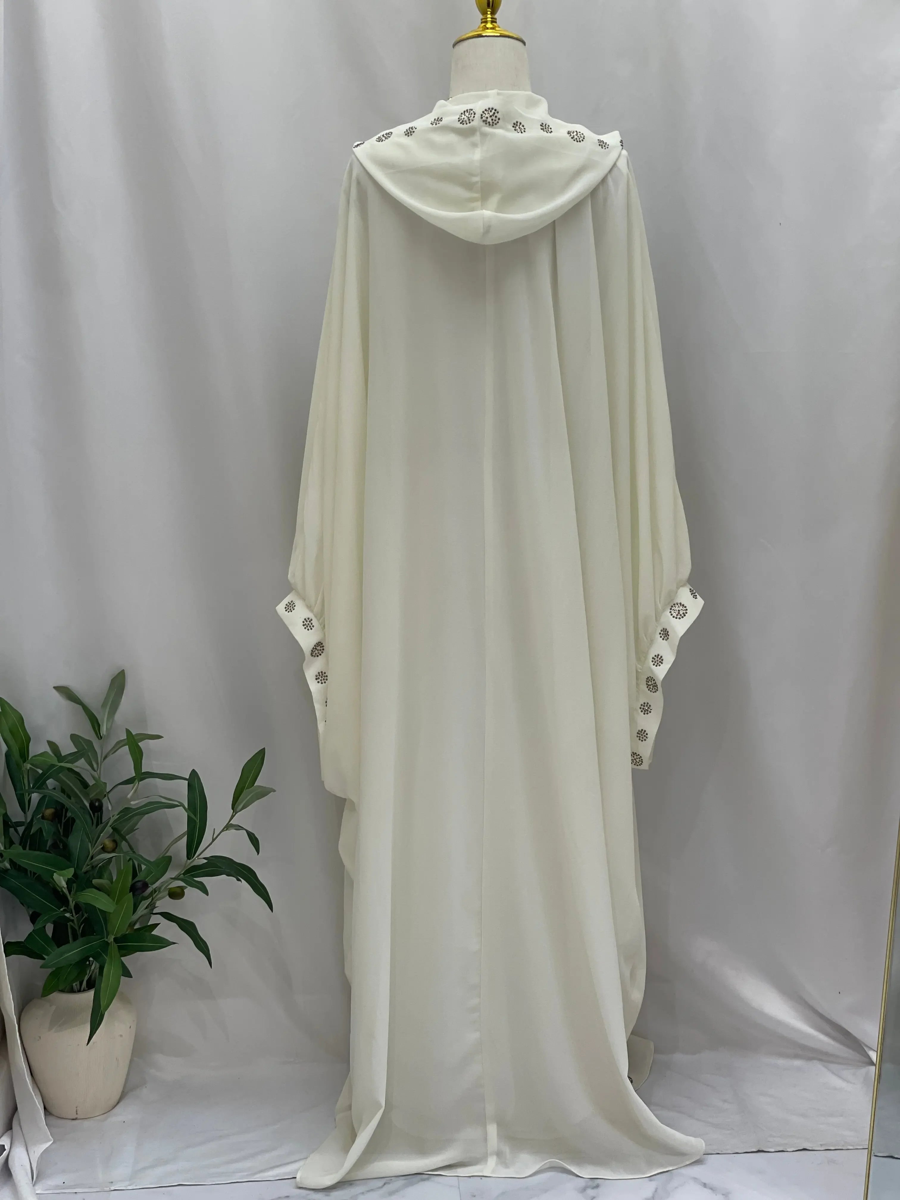 Palestinian Elegance 2 Piece Abaya Set with Embroidery Palestinian Elegance