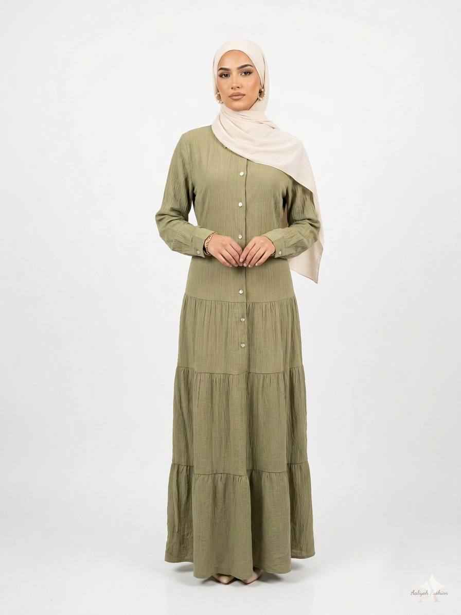 Serene Breeze Tiered Dress