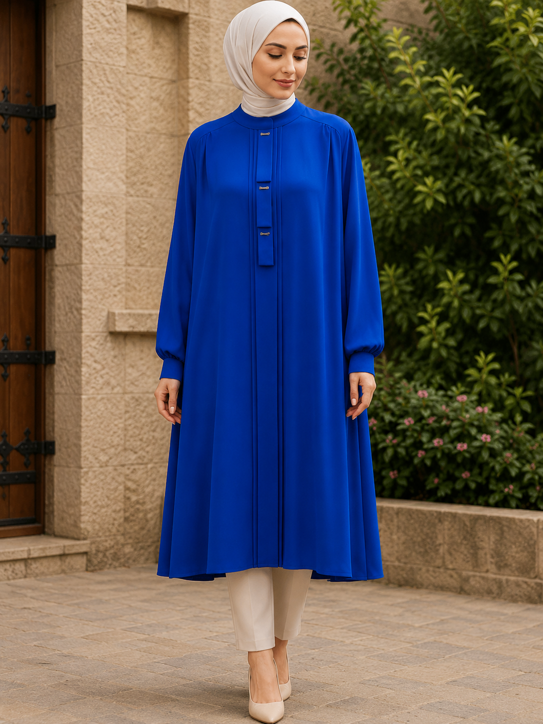 Long Modest Tunic - Timeless Elegance for the Modern Woman