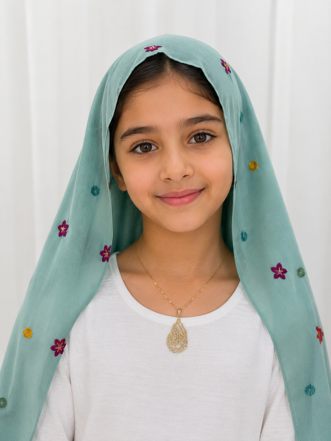 Blooming Garden Kids Hijab