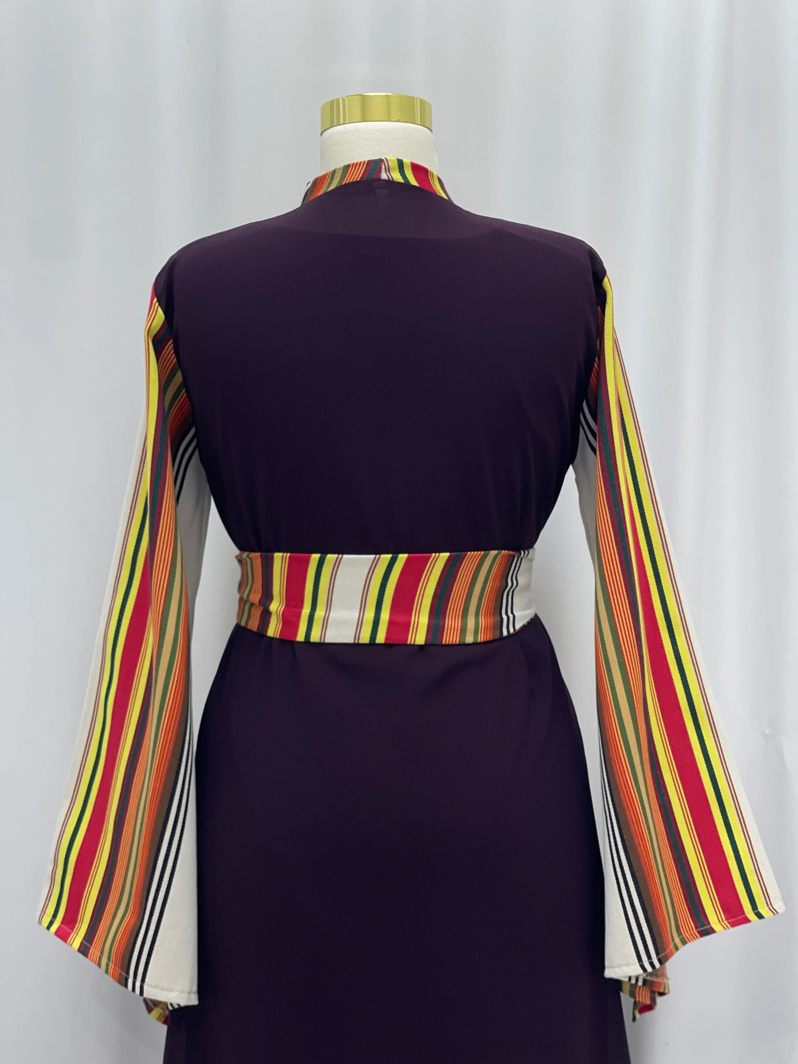 Majdal Heritage Embroidered Chiffon Piece - Cultural Grace