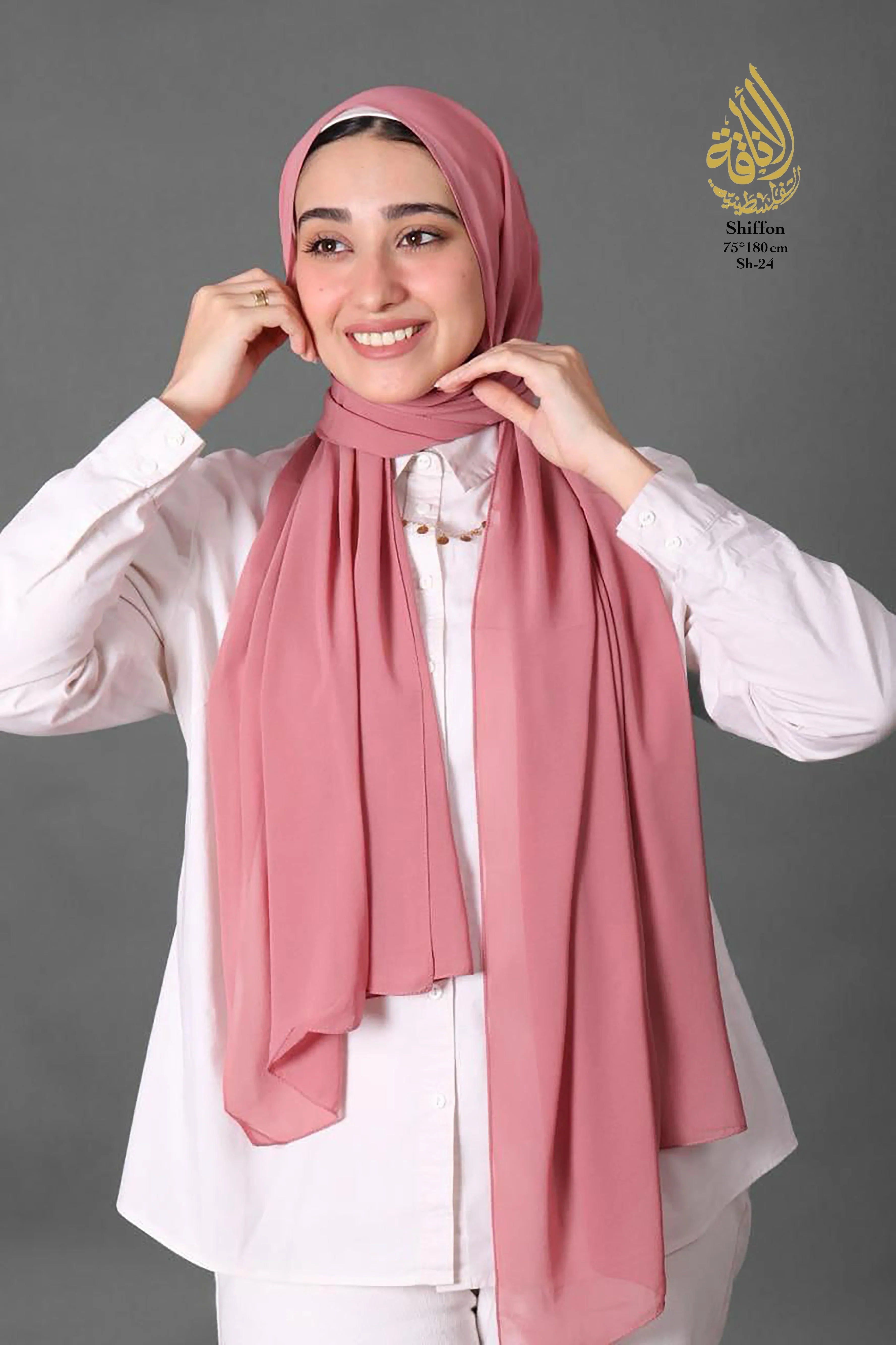 Soft Flow Chiffon Hijab – Premium Flowing Modest Fashion