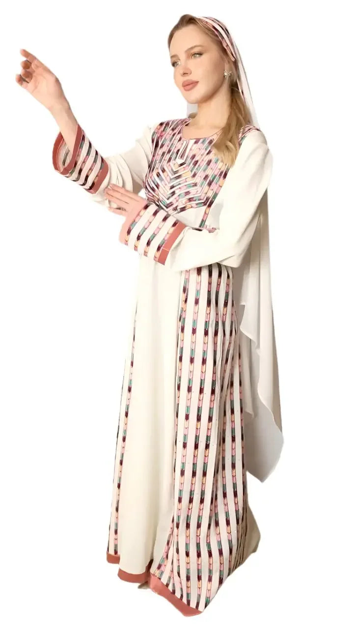 Sabala Embroidery Thoub: Exquisite Craftsmanship and Timeless Elegance Palestinian Elegance