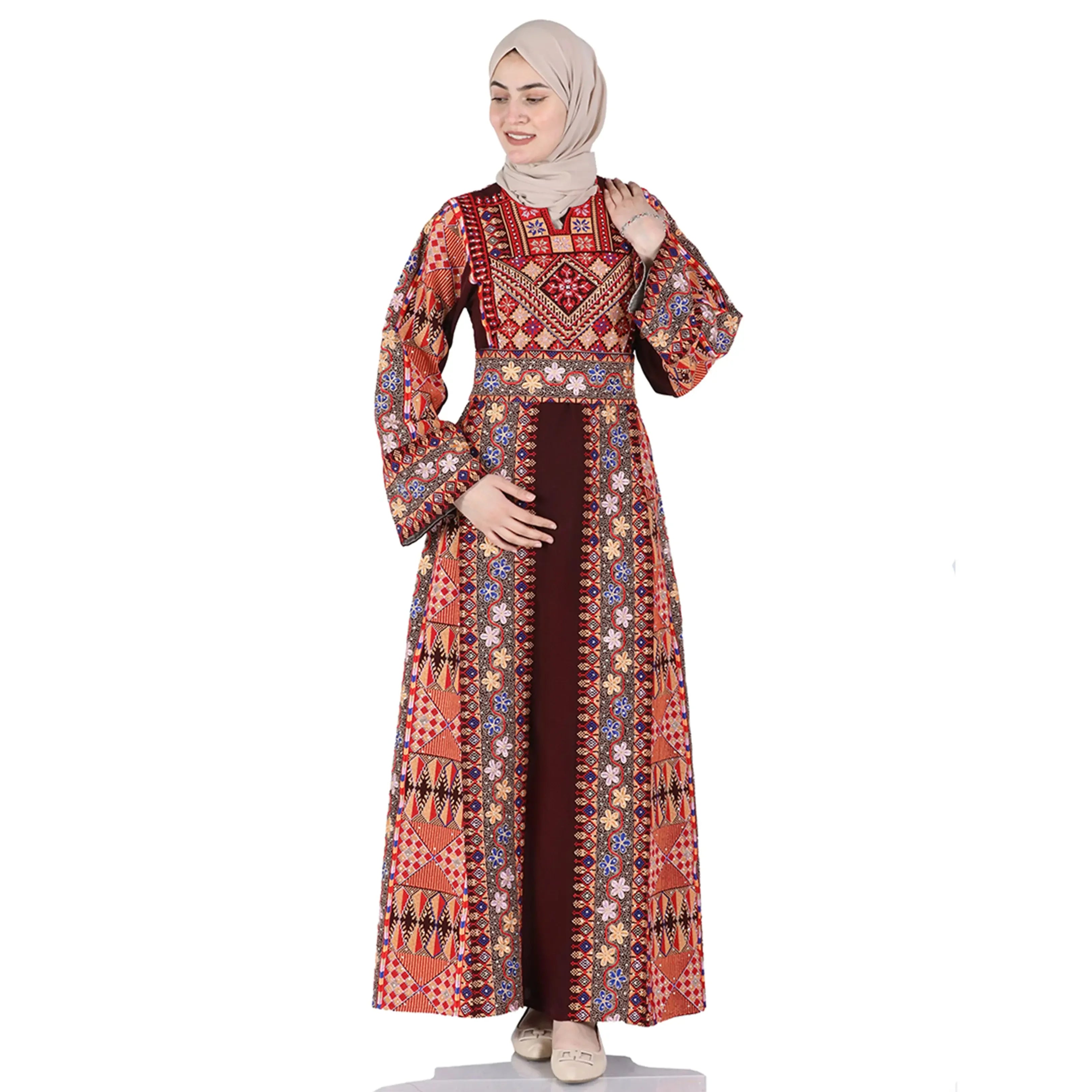 Embroidery Thoub: Elegance and Cultural Sophistication Palestinian Elegance