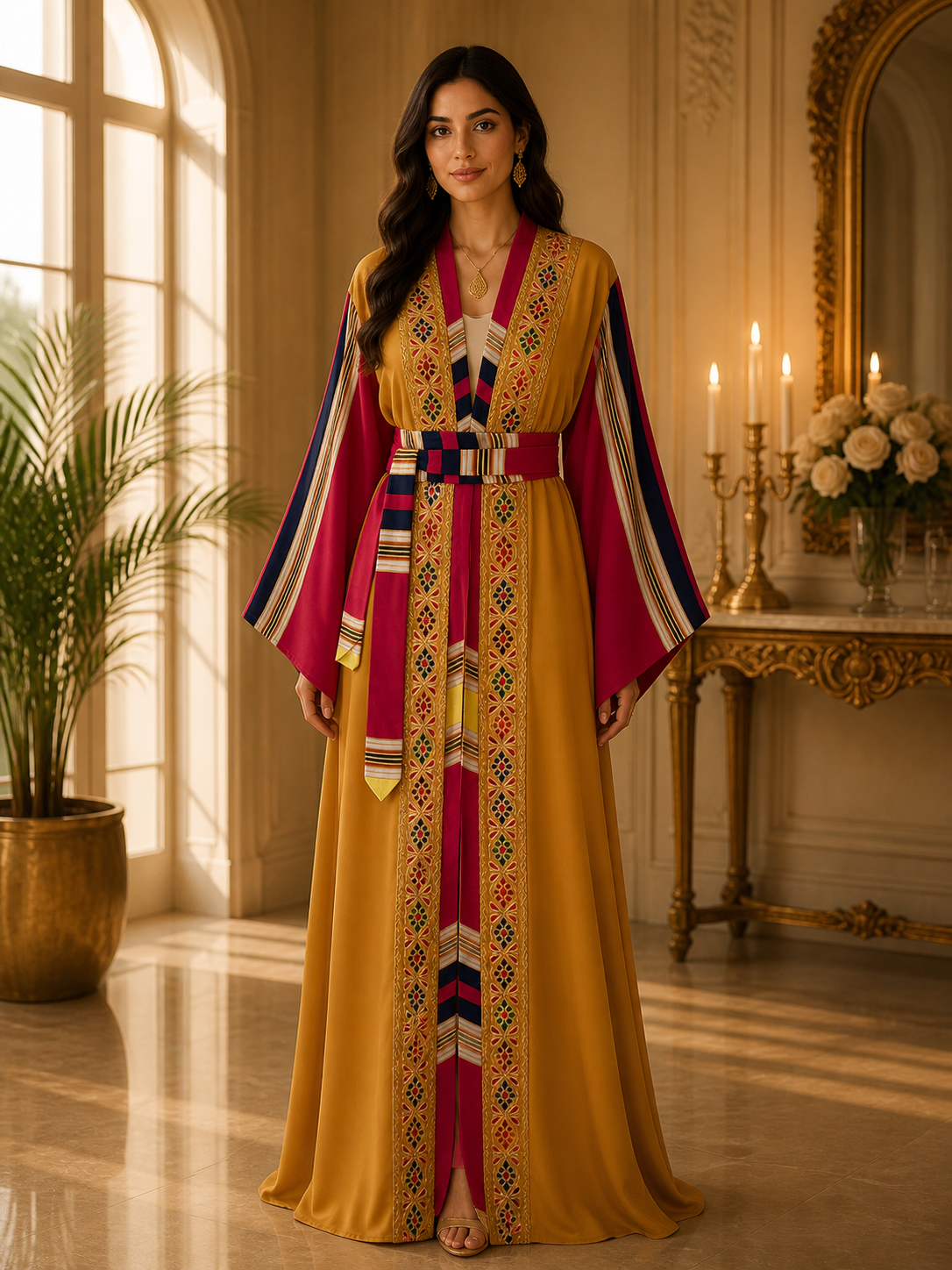 Al-Majdal Embroidered Cardigan
