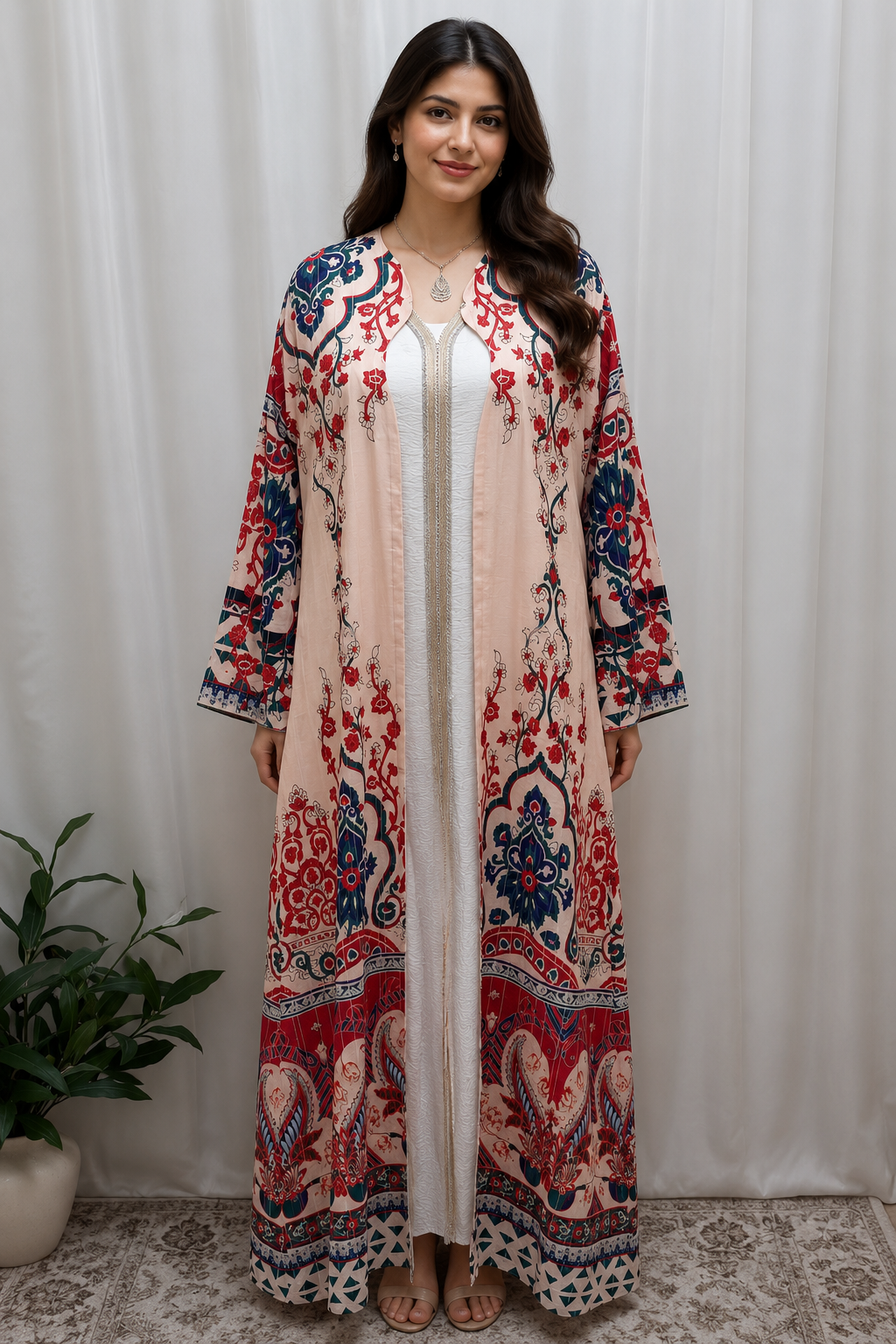 Layali Mosaic Abaya Set