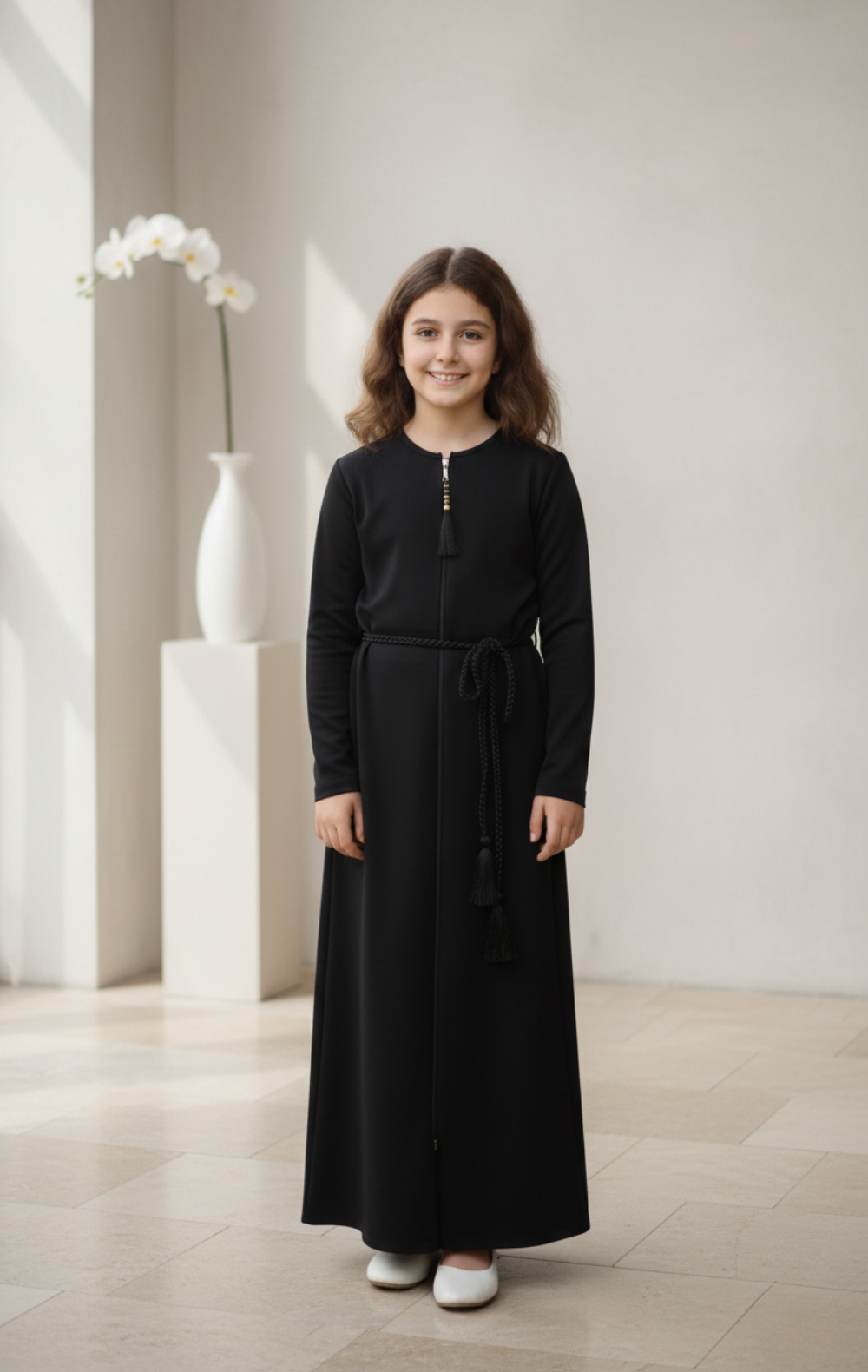 عباية الأميرة فدوى السوداء - الحياء والأناقة