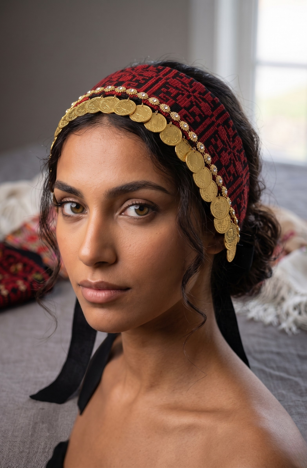 Falasteen Coin Headband