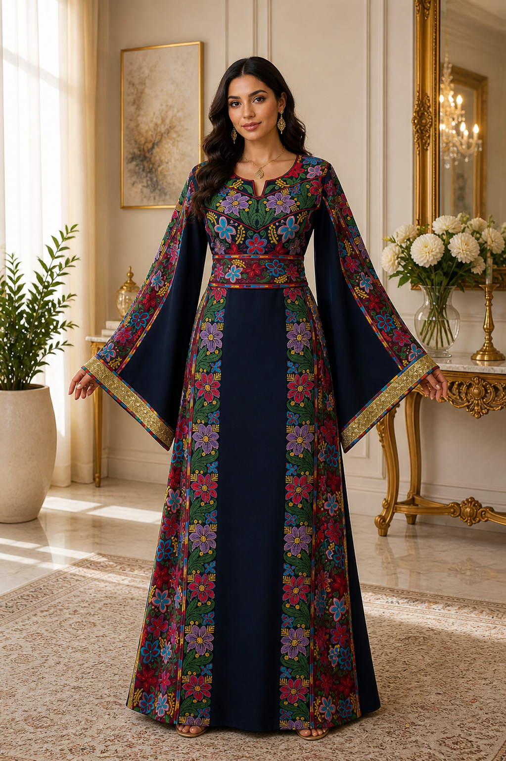Nool Heritage Embroidered Thobe