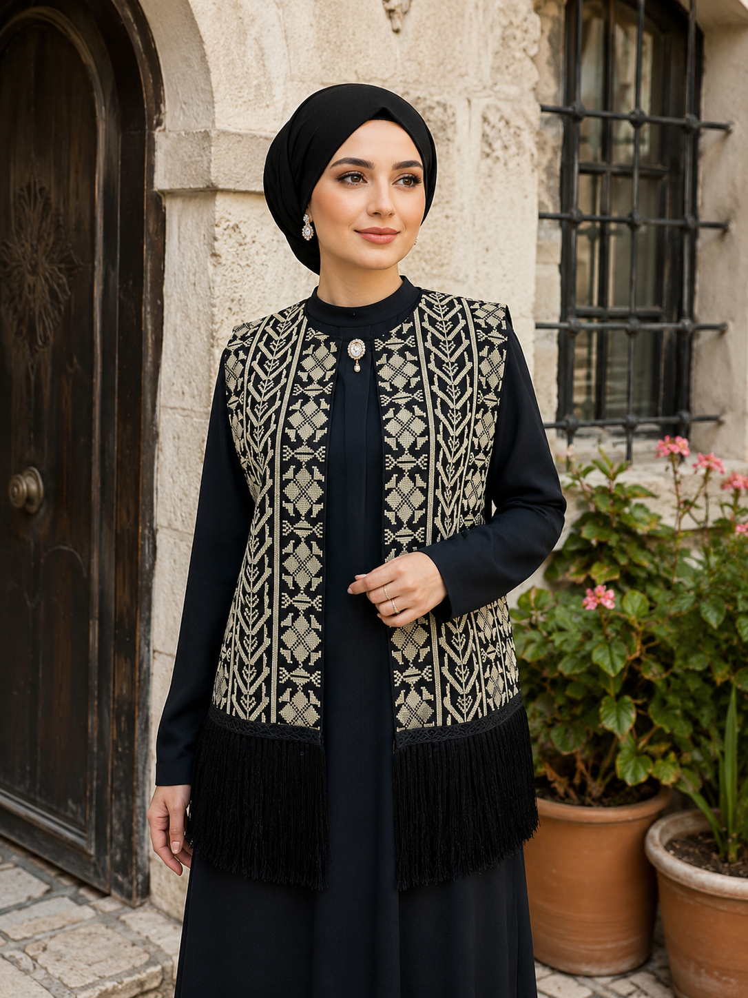 Embroidery Tassel Vest: Timeless Elegance and Versatile Style