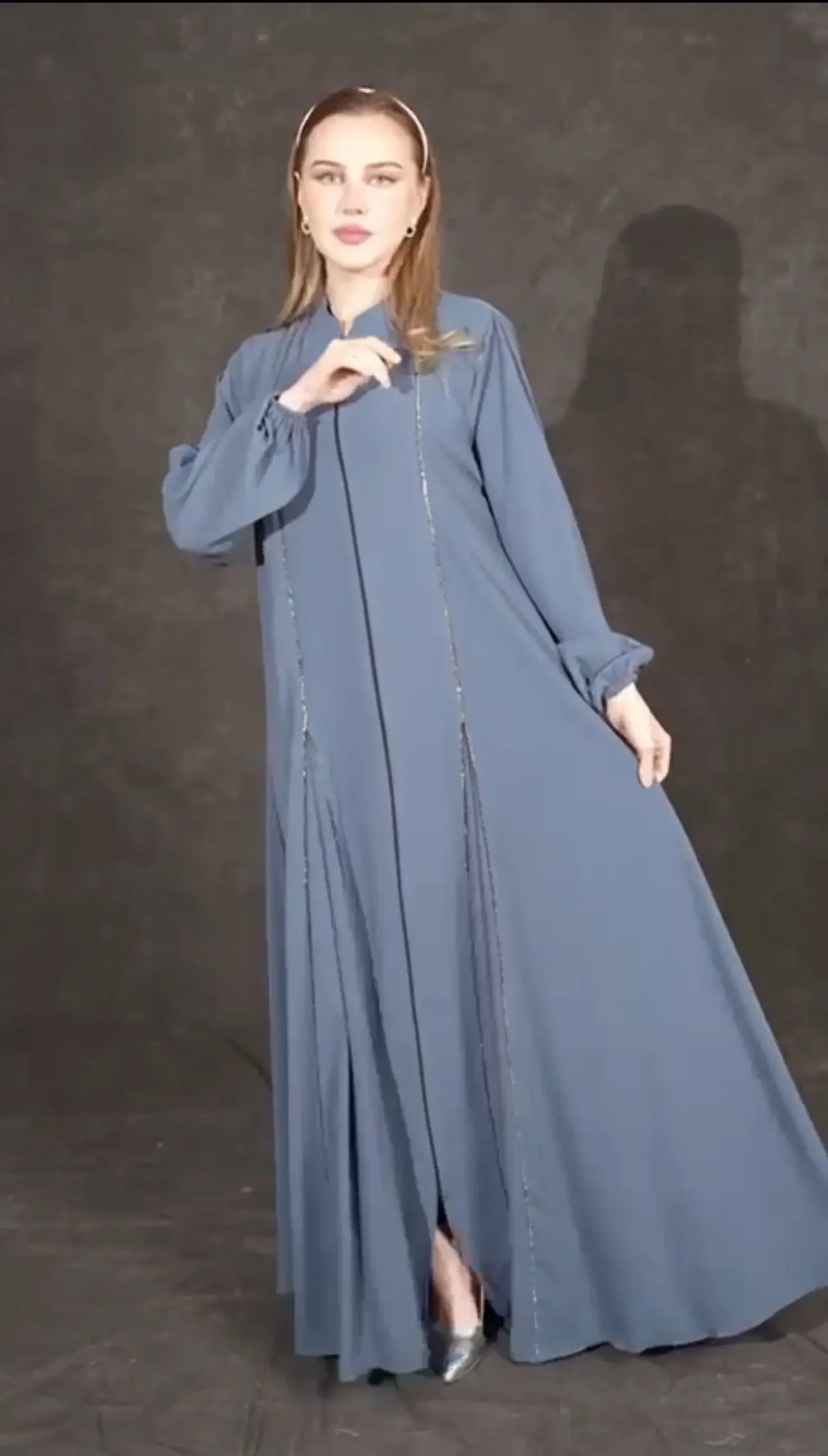 Maxi Yurio Abaya: Traditional Modesty Meets Modern Style - Palestinian Elegance