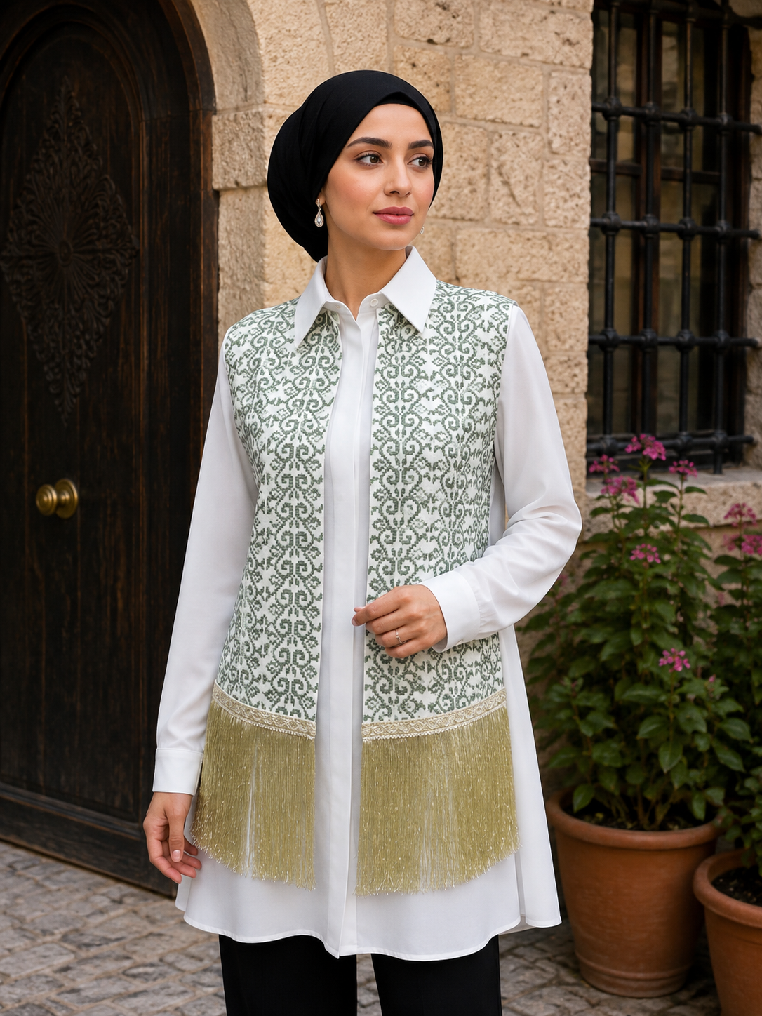Embroidery Tassel Vest: Timeless Elegance and Versatile Style