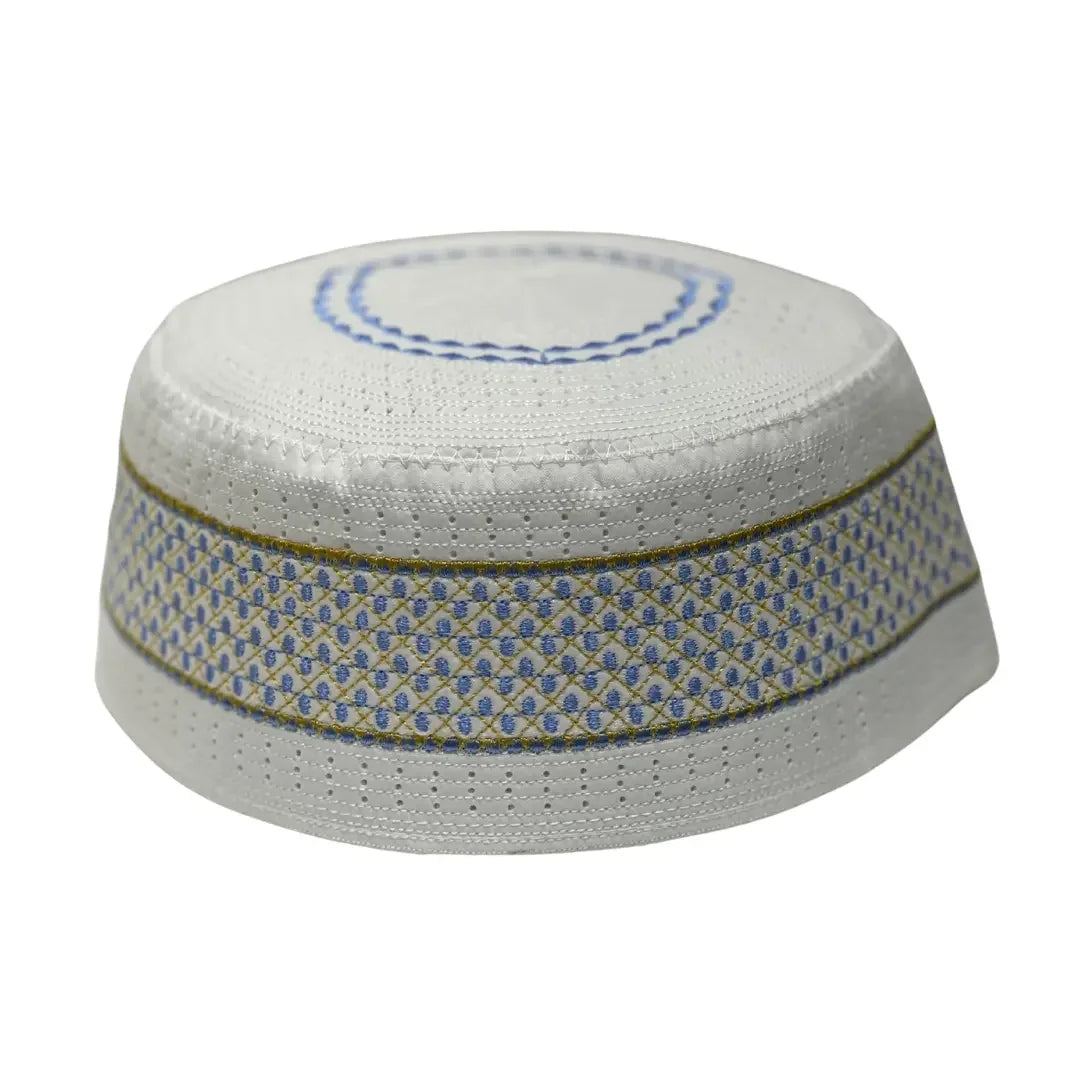 Elegant Men's Traditional Prayer Hat - Premium Quality, Multiple Variants Palestinian Elegance