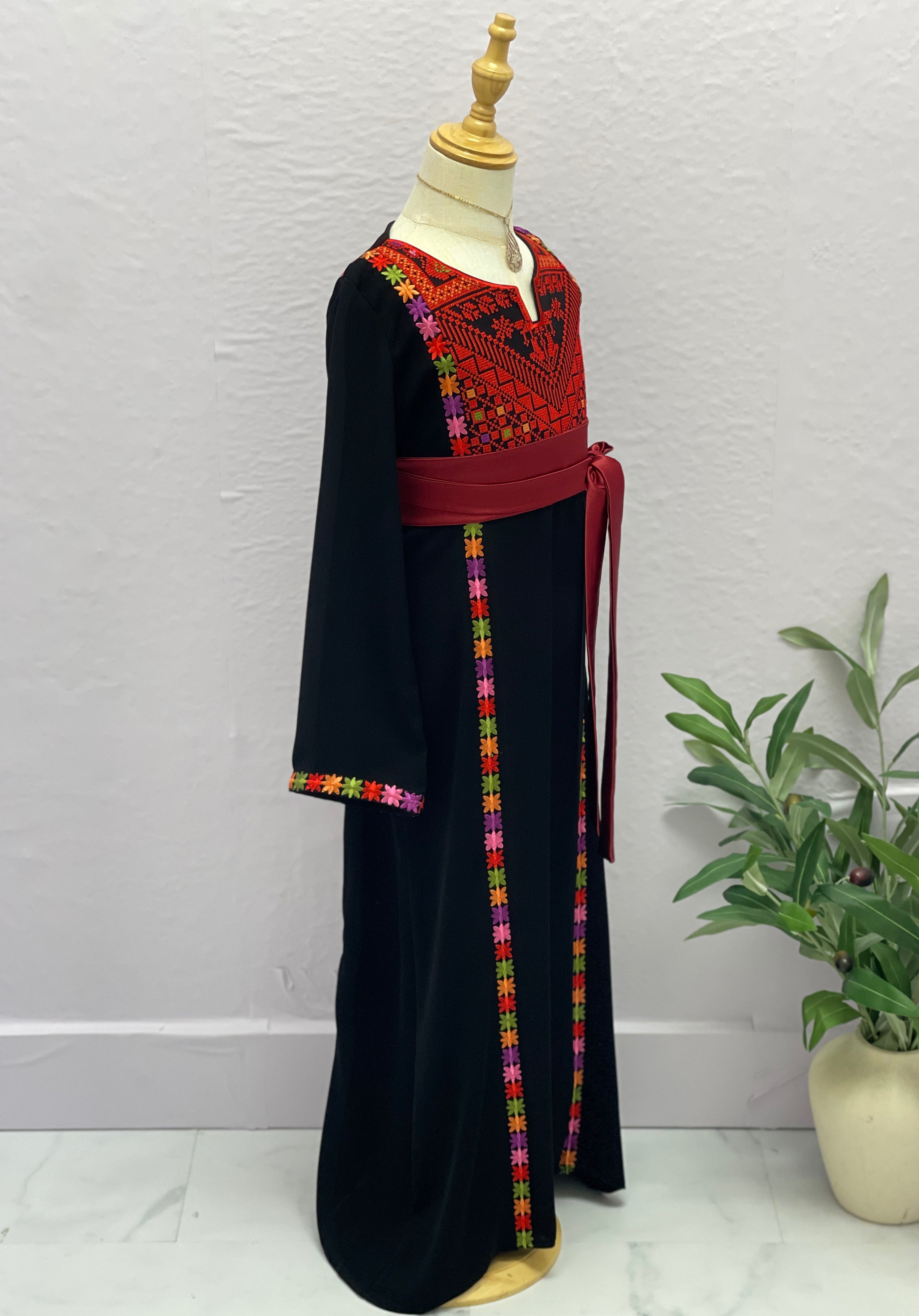 Little Heritage Bloom Dress – Timeless Cultural Kids Wear