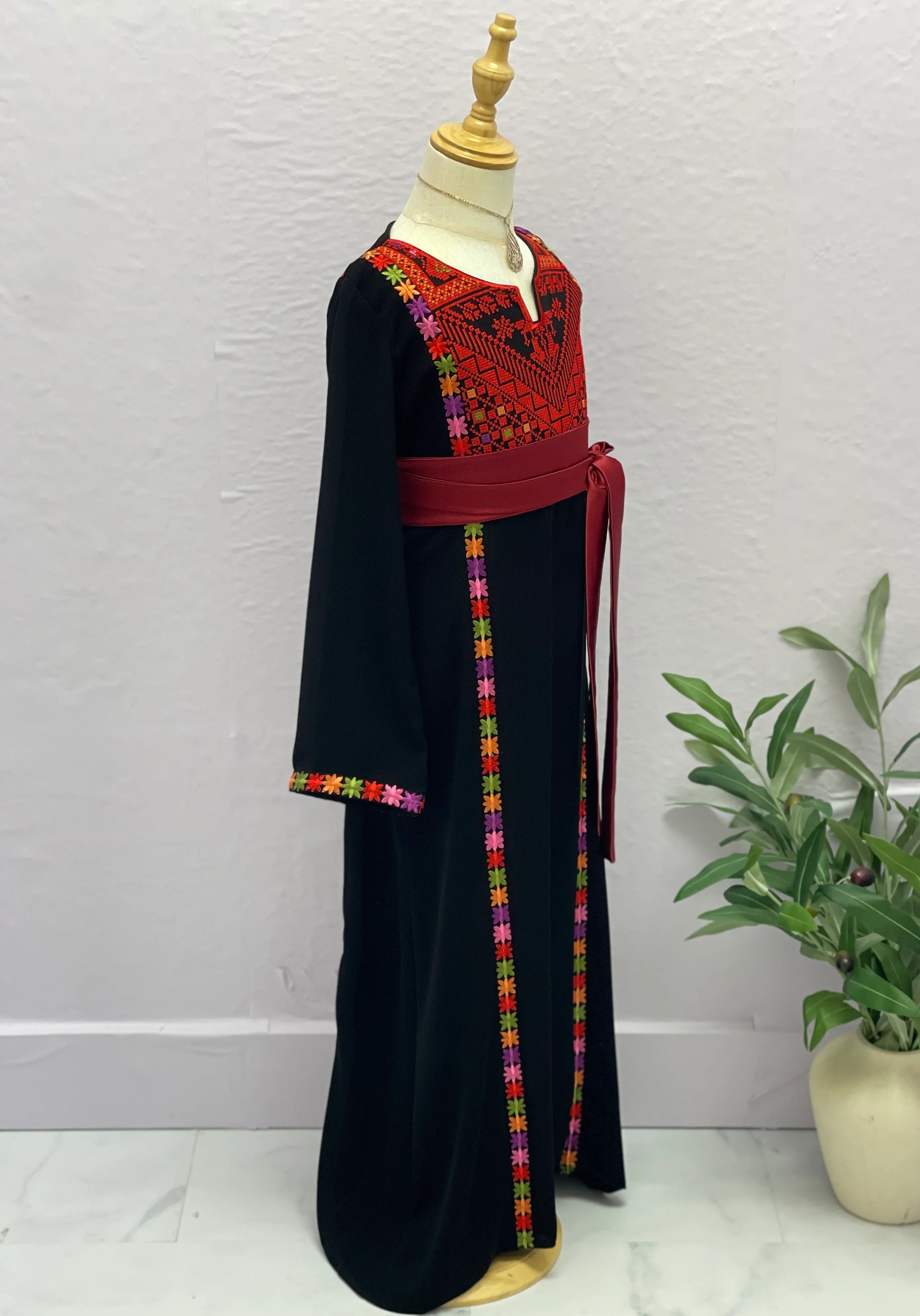 Little Heritage Bloom Dress – Timeless Cultural Kids Wear